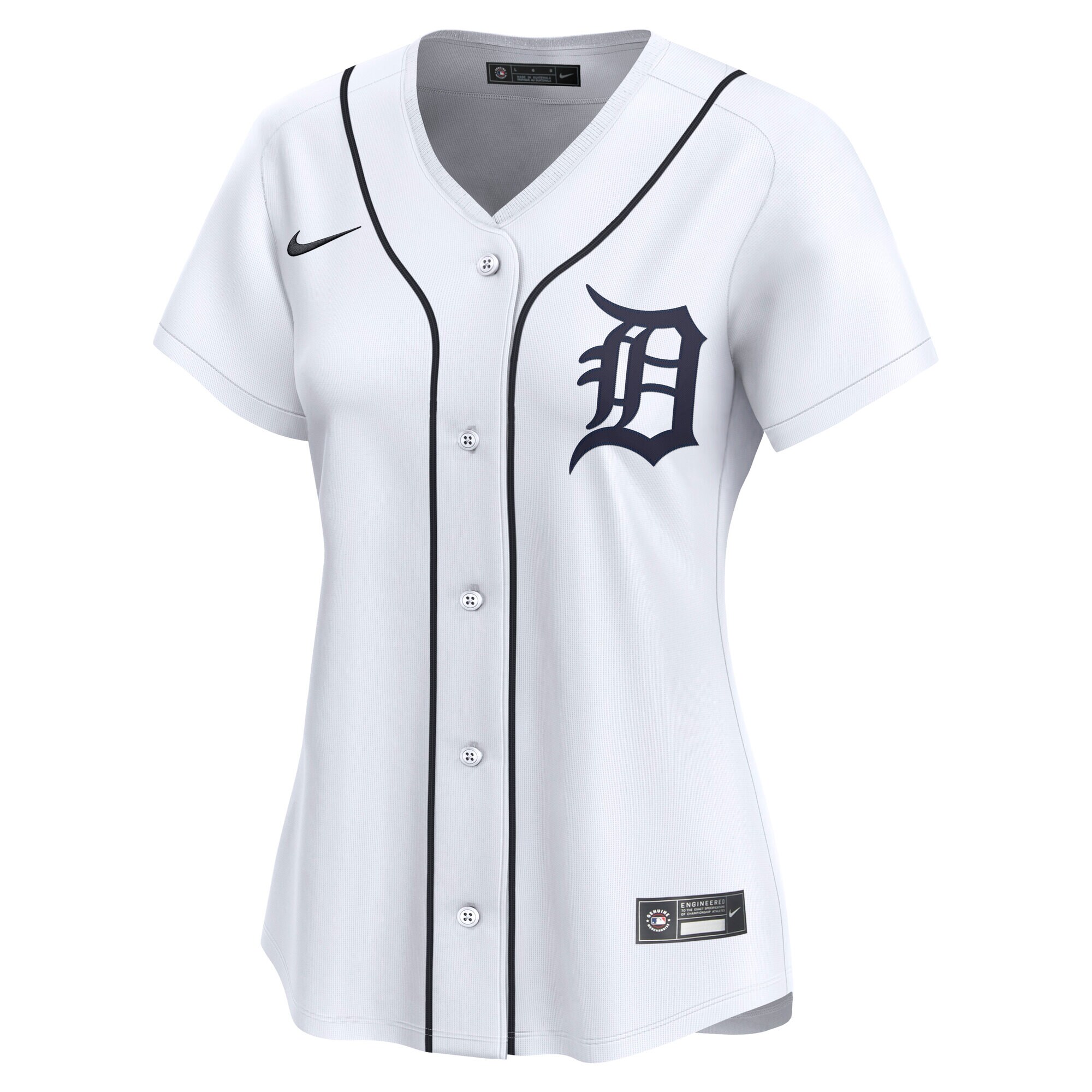 Alternative view of Women's Detroit Tigers Tarik Skubal White Limited Player Jersey