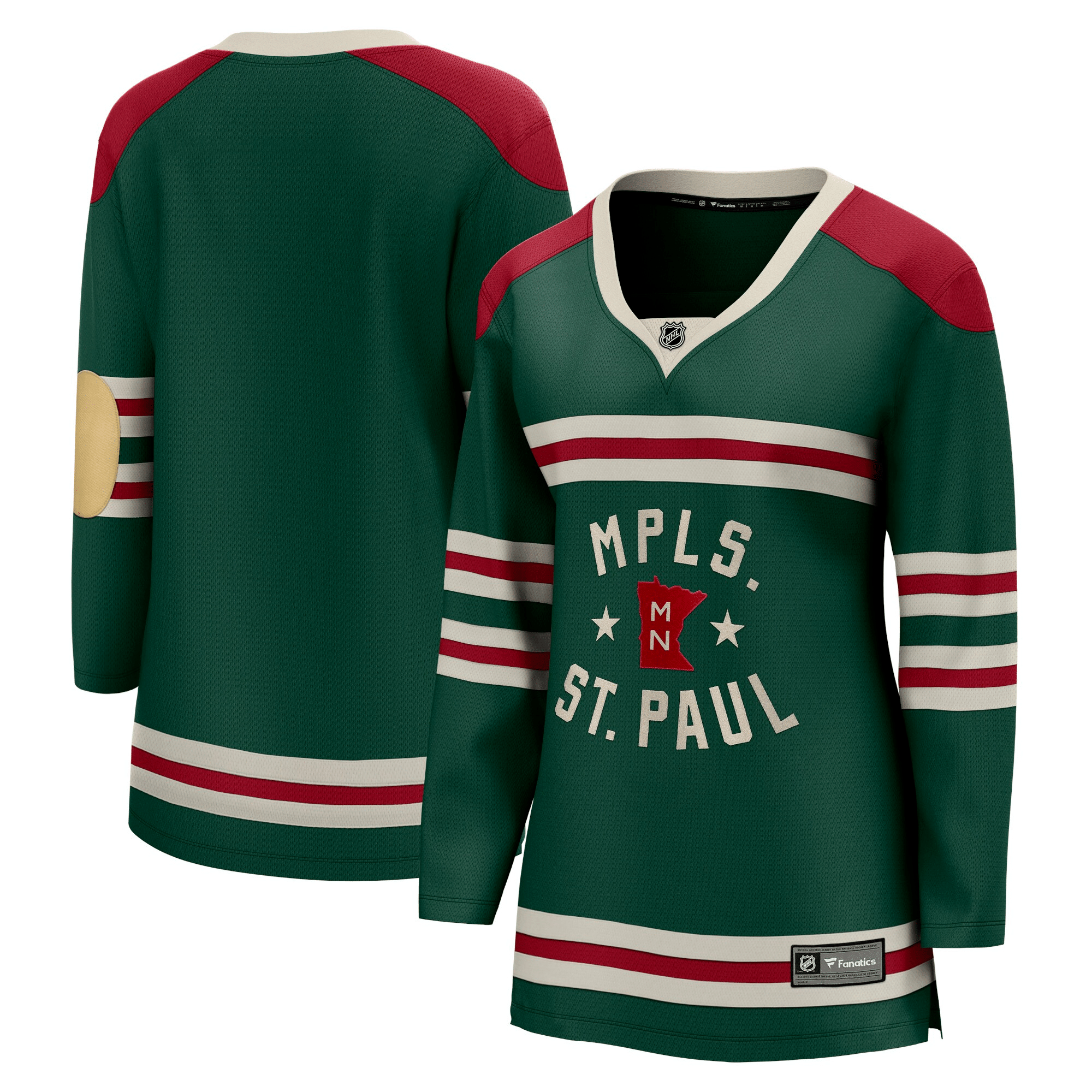 Women's Green Minnesota Wild 2022 Winter Classic Breakaway Jersey Jersey - JS131 