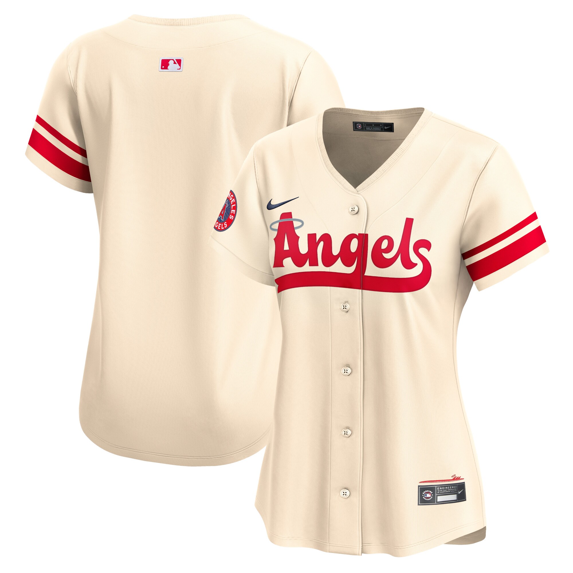Women's Los Angeles Angels Cream City Connect Limited Jersey 
