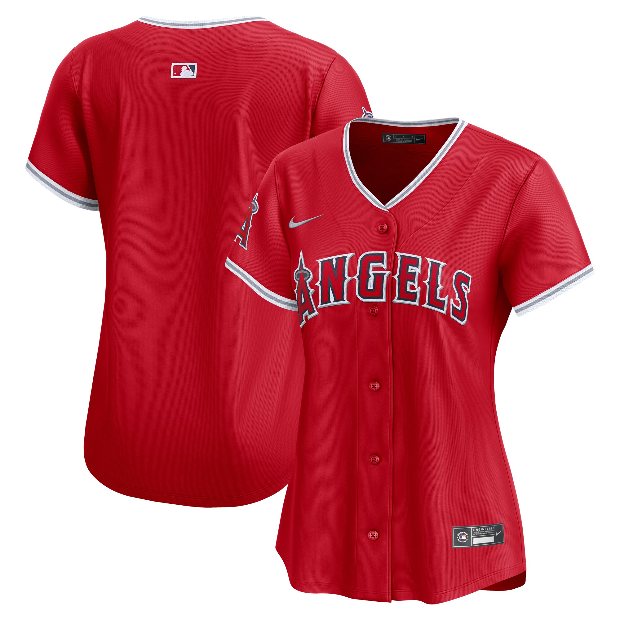 Women's Los Angeles Angels Red Alternate Limited Jersey 