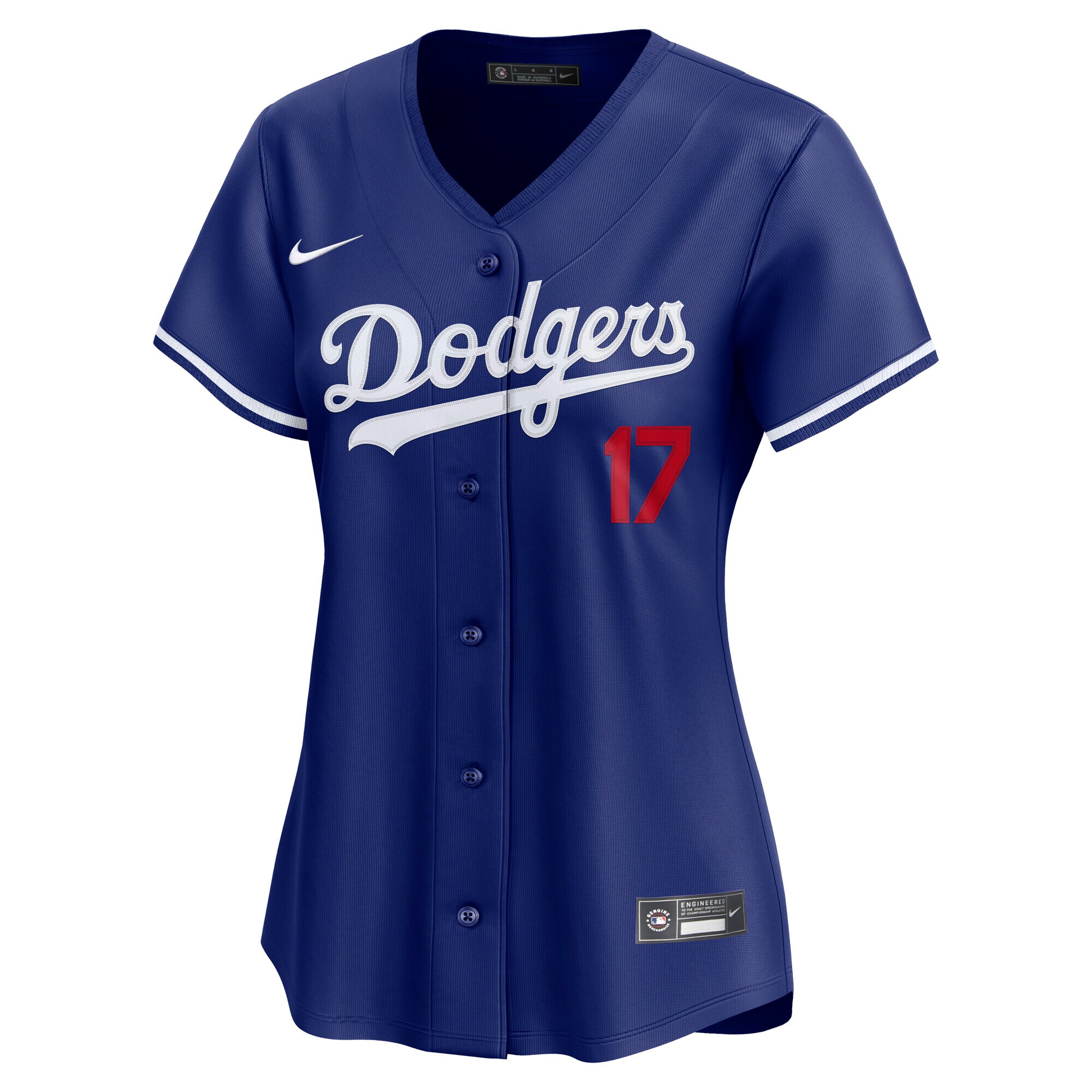 Alternative view of Women's Los Angeles Dodgers Shohei Ohtani Royal Alternate Limited Player Jersey 