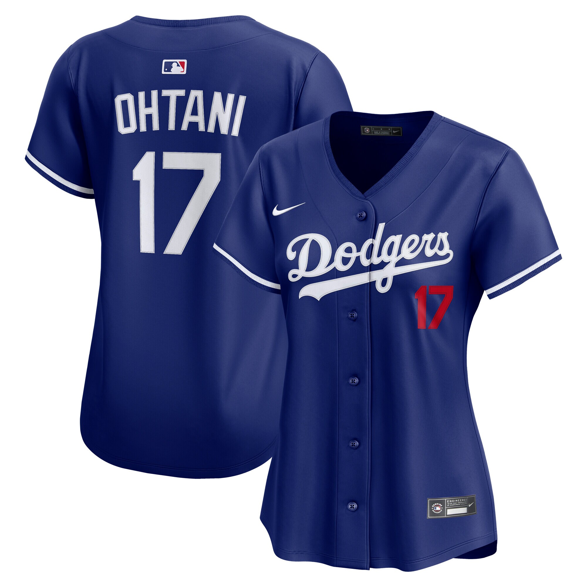 Women's Los Angeles Dodgers Shohei Ohtani Royal Alternate Limited Player Jersey 