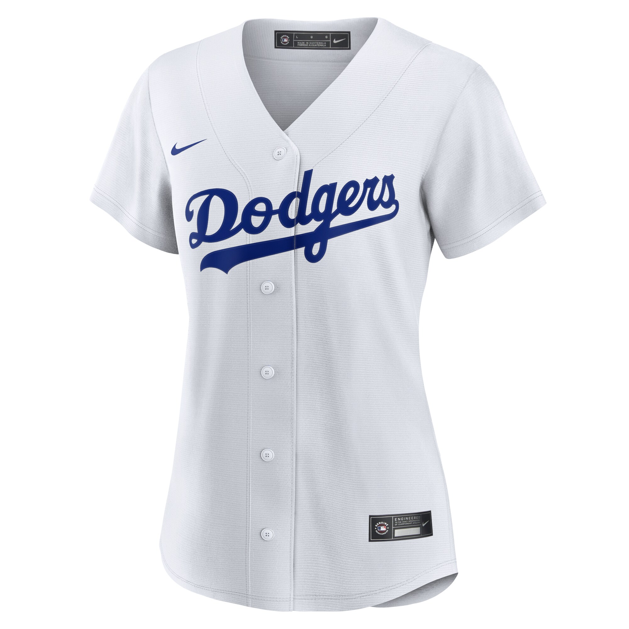 Alternative view of Women's Los Angeles Dodgers Yoshinobu Yamamoto White Home Jersey 