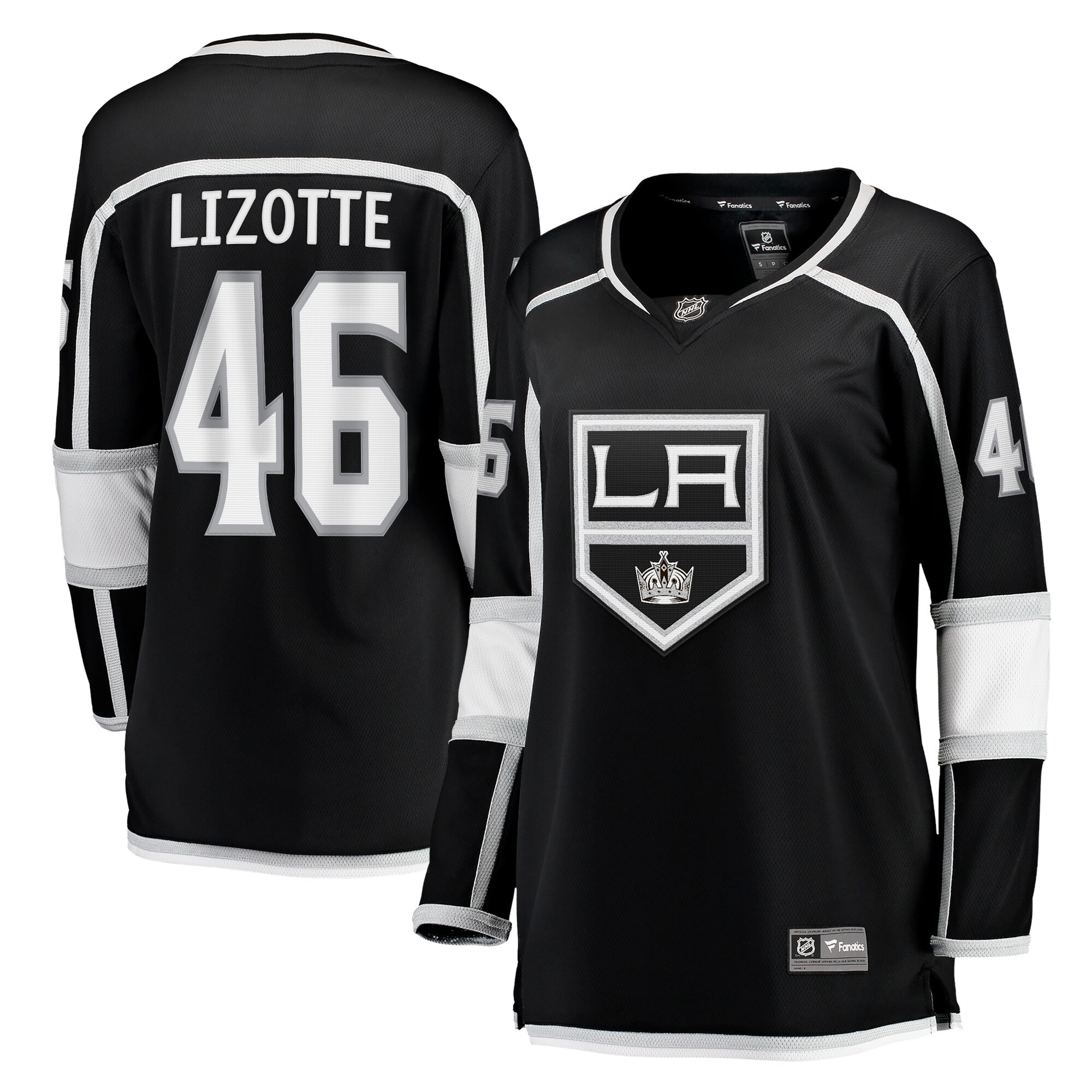 Women's Los Angeles Kings Blake Lizotte Black Home Breakaway Player Jersey - JS390 