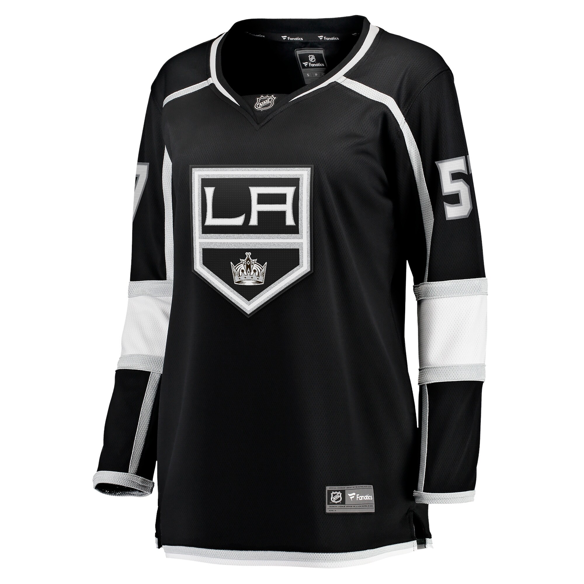 Alternative view of Women's Los Angeles Kings Jacob Moverare Black Home Breakaway Player Jersey - JS486 