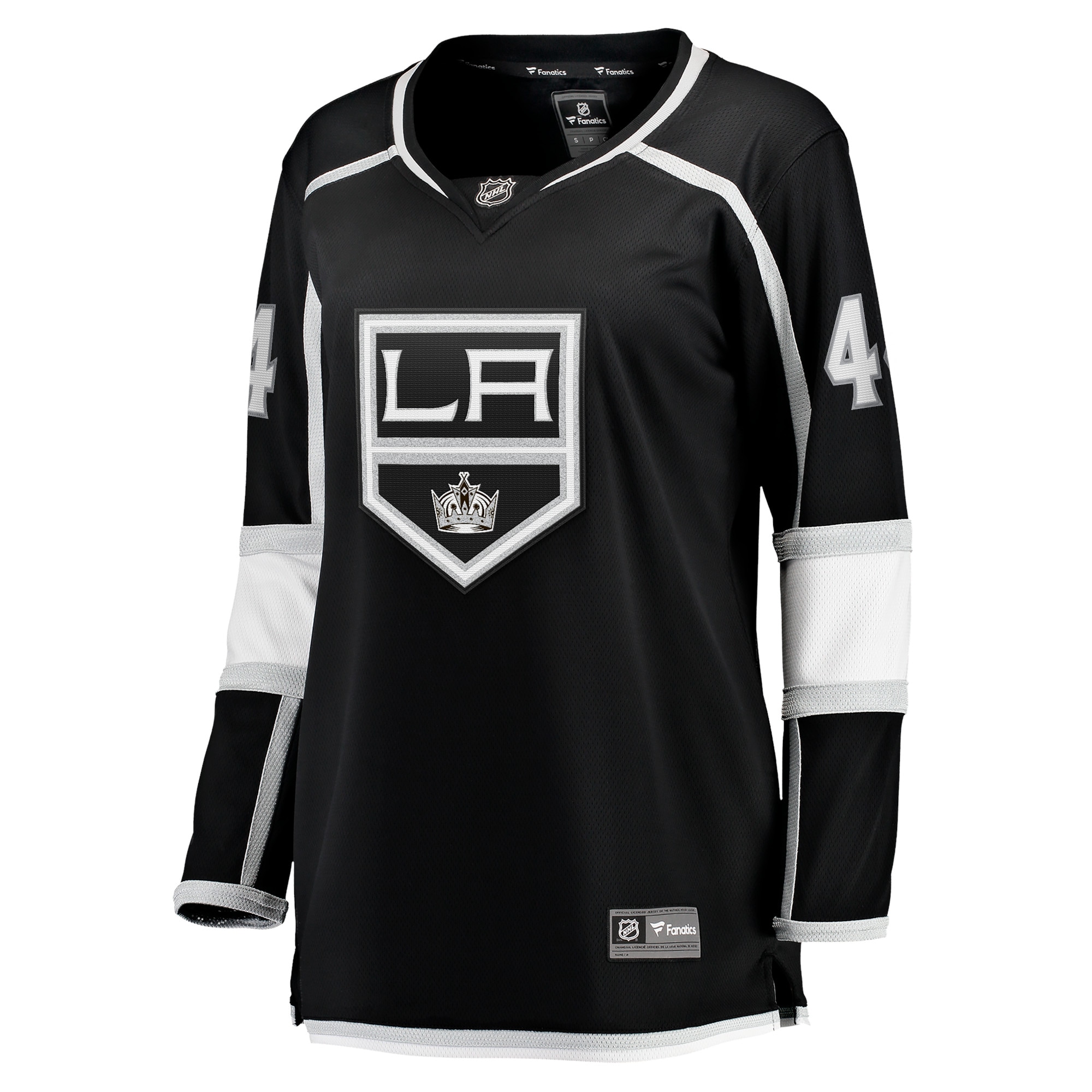 Alternative view of Women's Los Angeles Kings Mikey Anderson Black Home Breakaway Player Jersey - JS141 