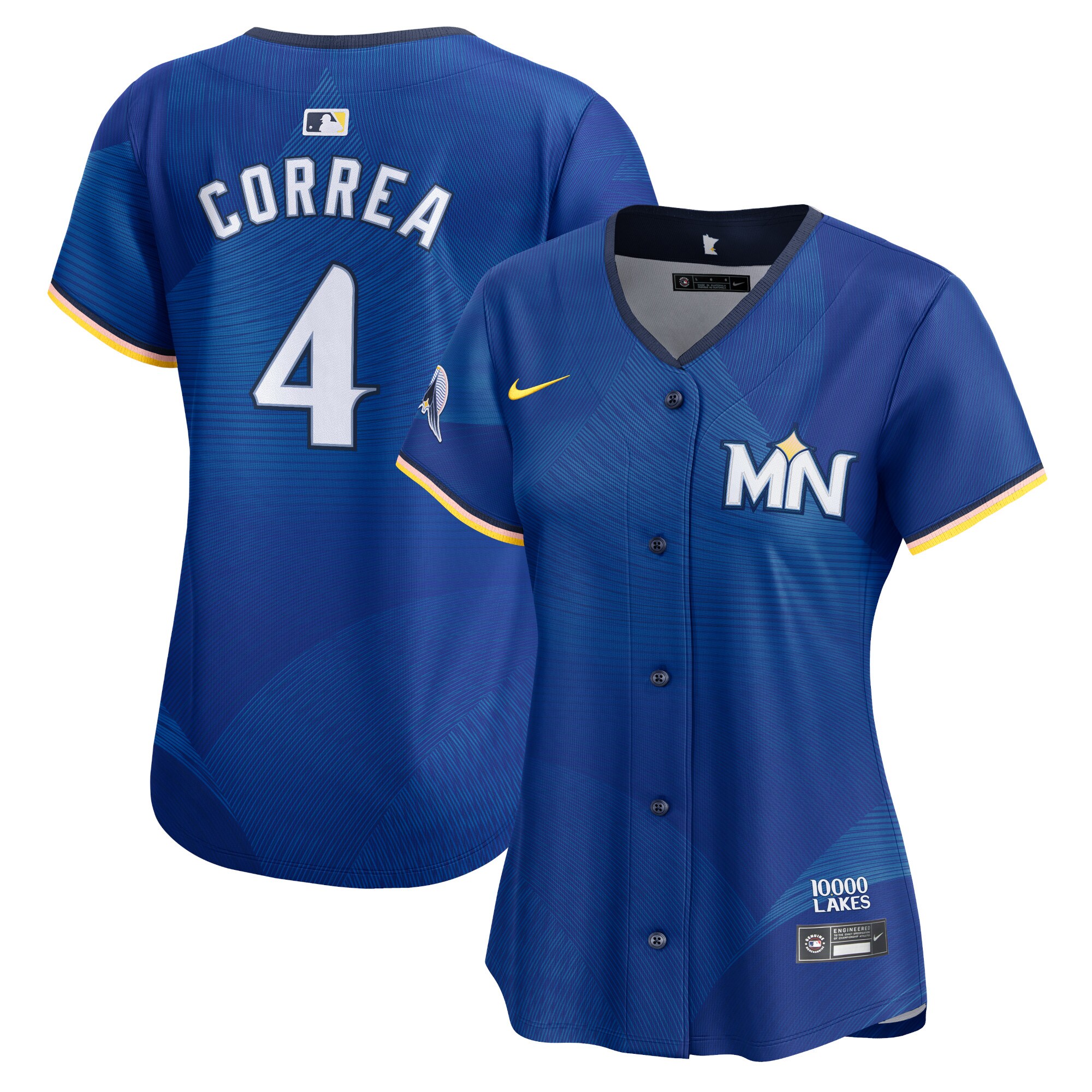 Women's Minnesota Twins Carlos Correa Royal 2024 City Connect Limited Jersey 