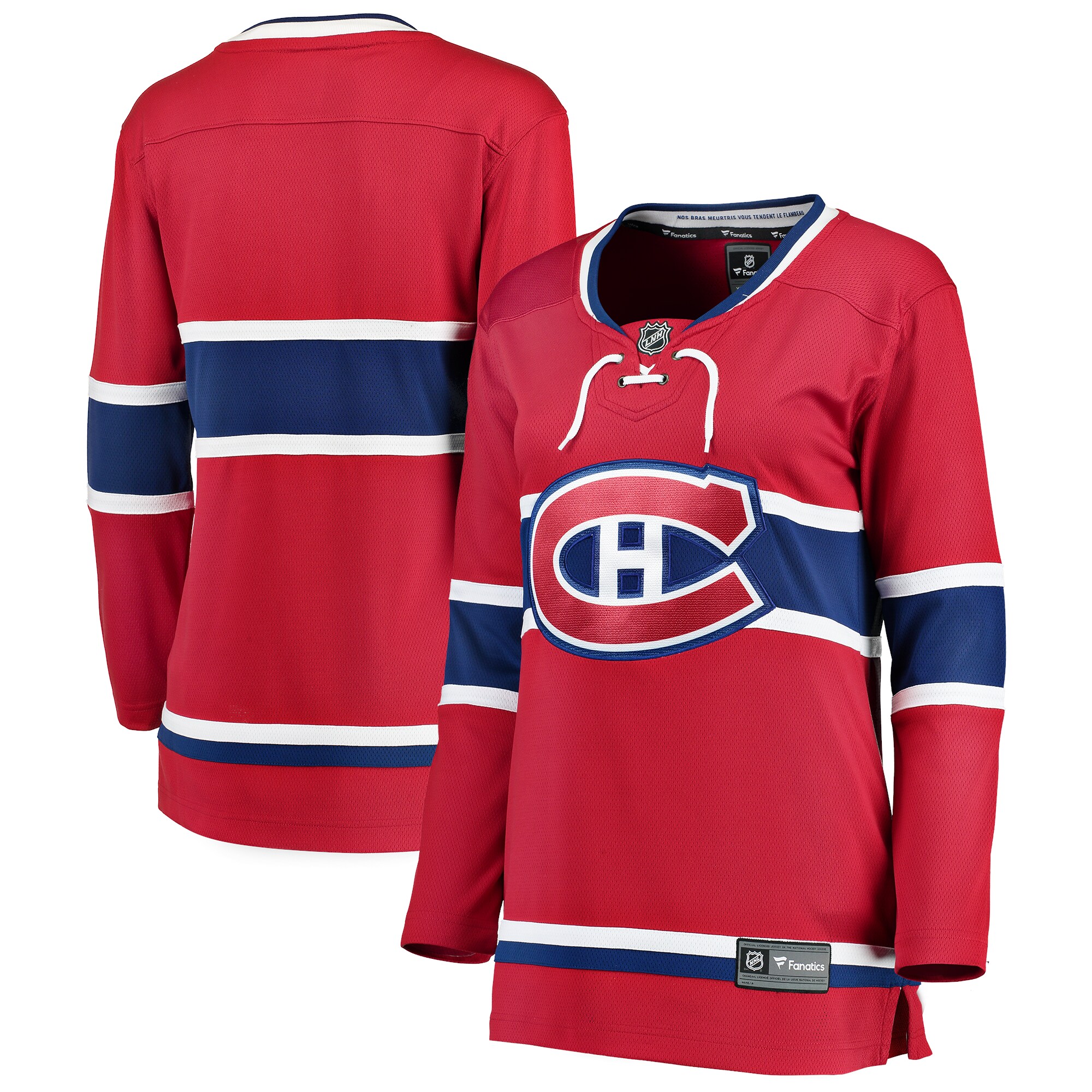 Women's Montreal Canadiens Red Breakaway Home Jersey - JS806 