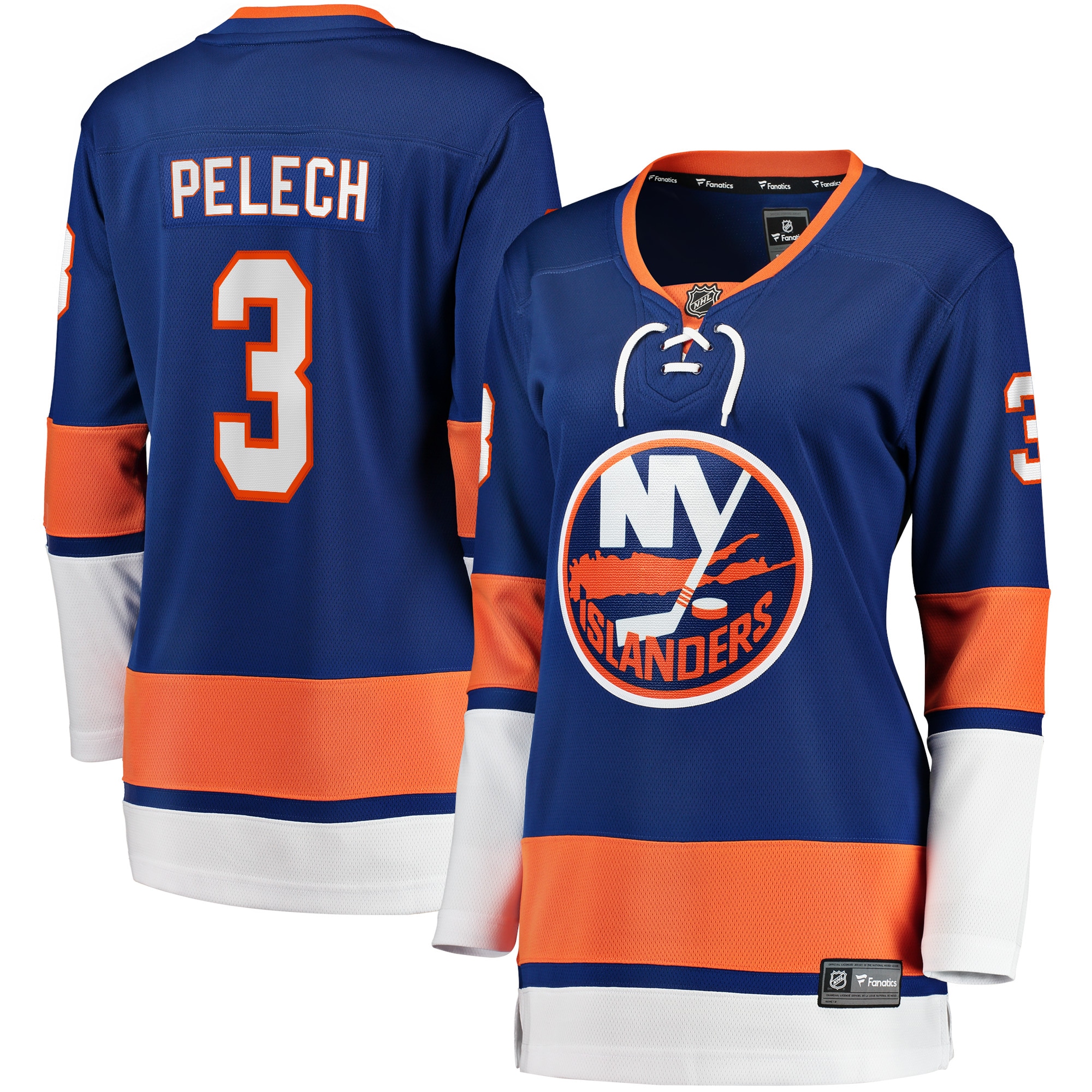 Women's New York Islanders Adam Pelech Royal Home Breakaway Player Jersey - JS800 