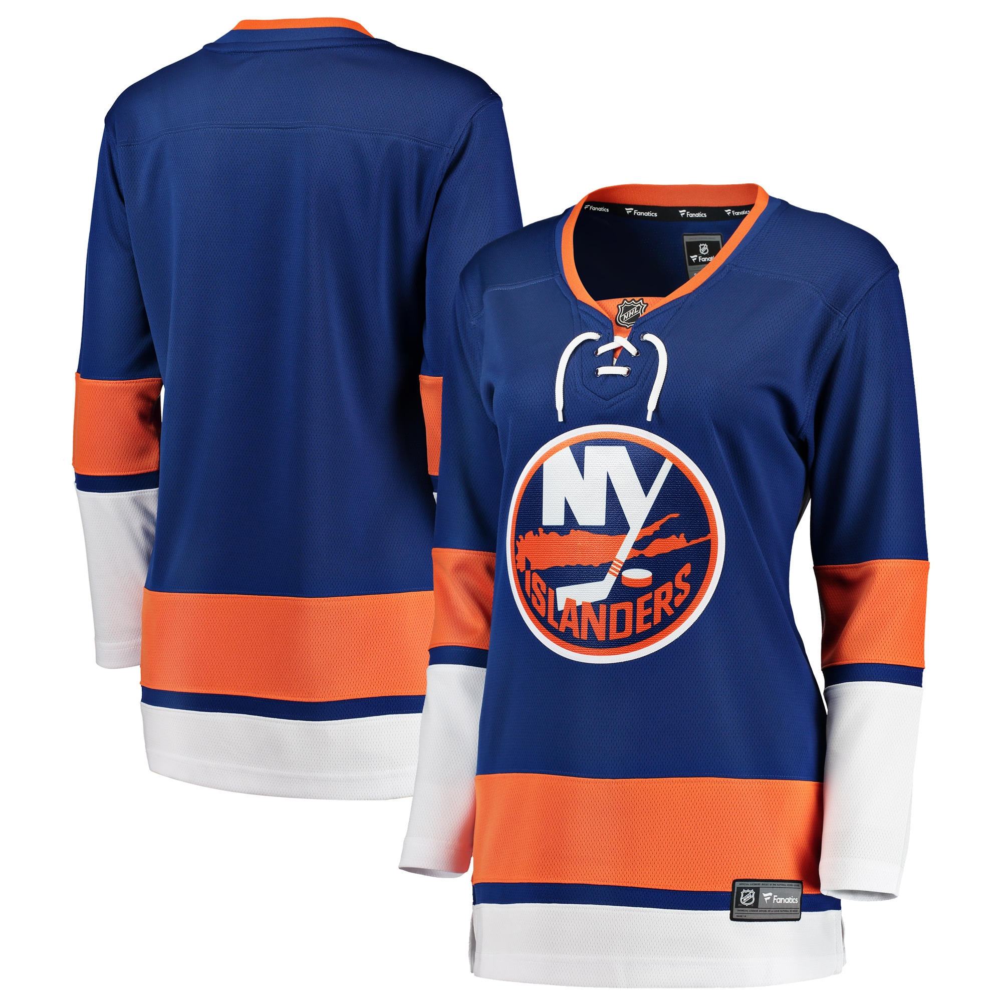 Women's New York Islanders Blue Breakaway Home Jersey - JS460 