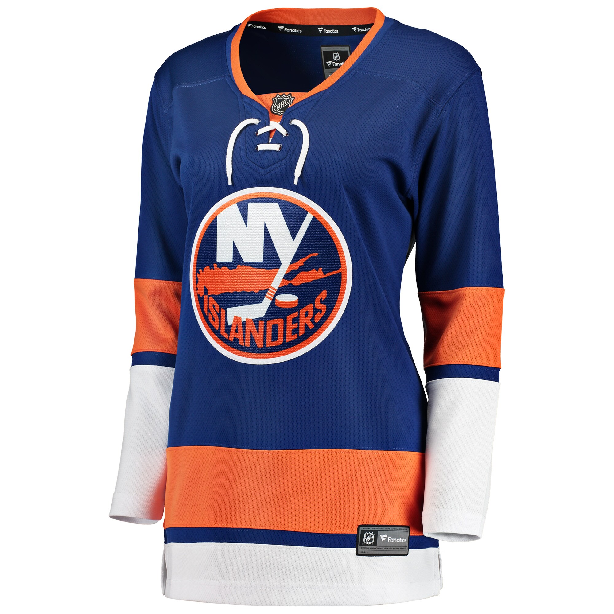 Alternative view of Women's New York Islanders Blue Breakaway Home Jersey - JS677 