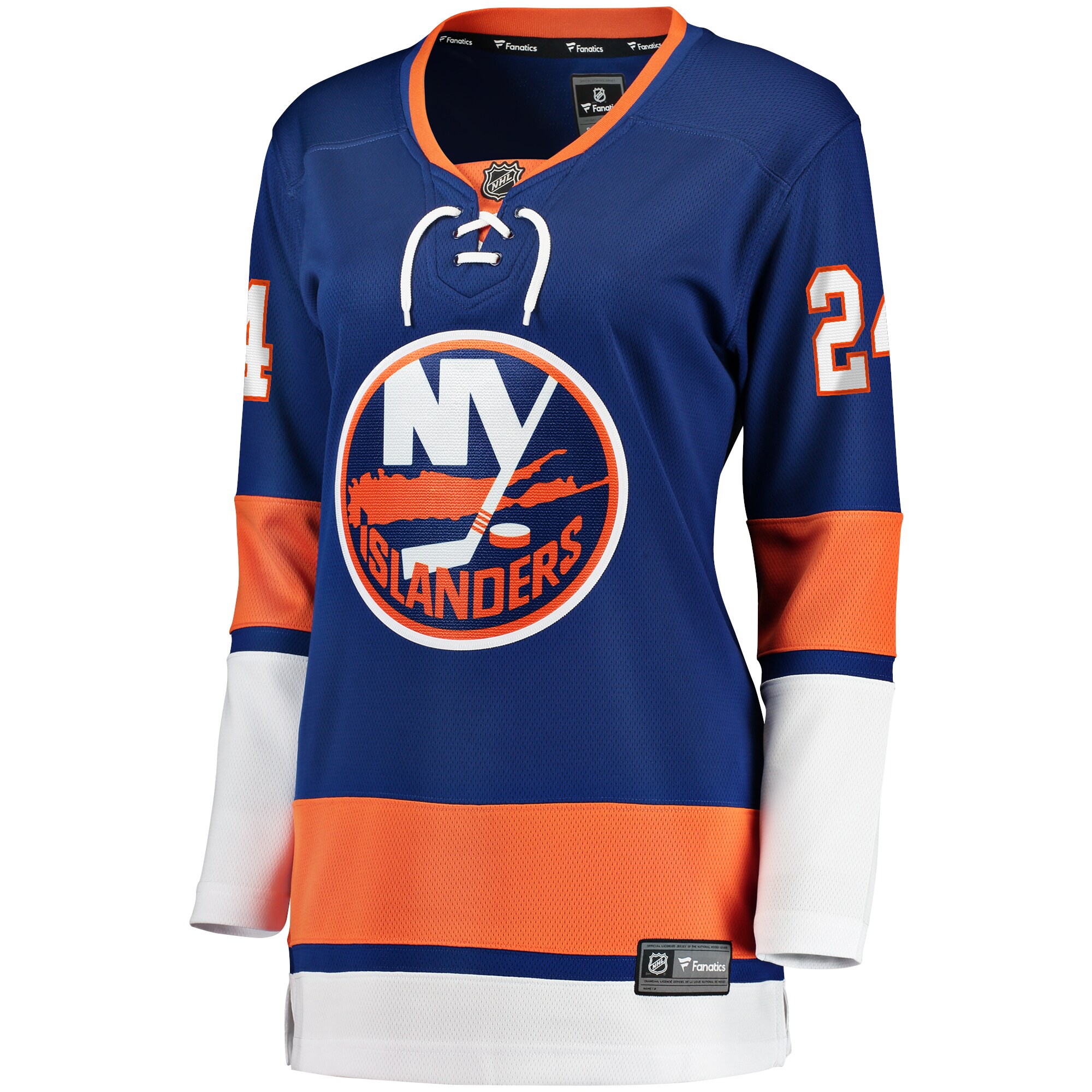 Alternative view of Women's New York Islanders Scott Mayfield Royal Breakaway Jersey - JS859 