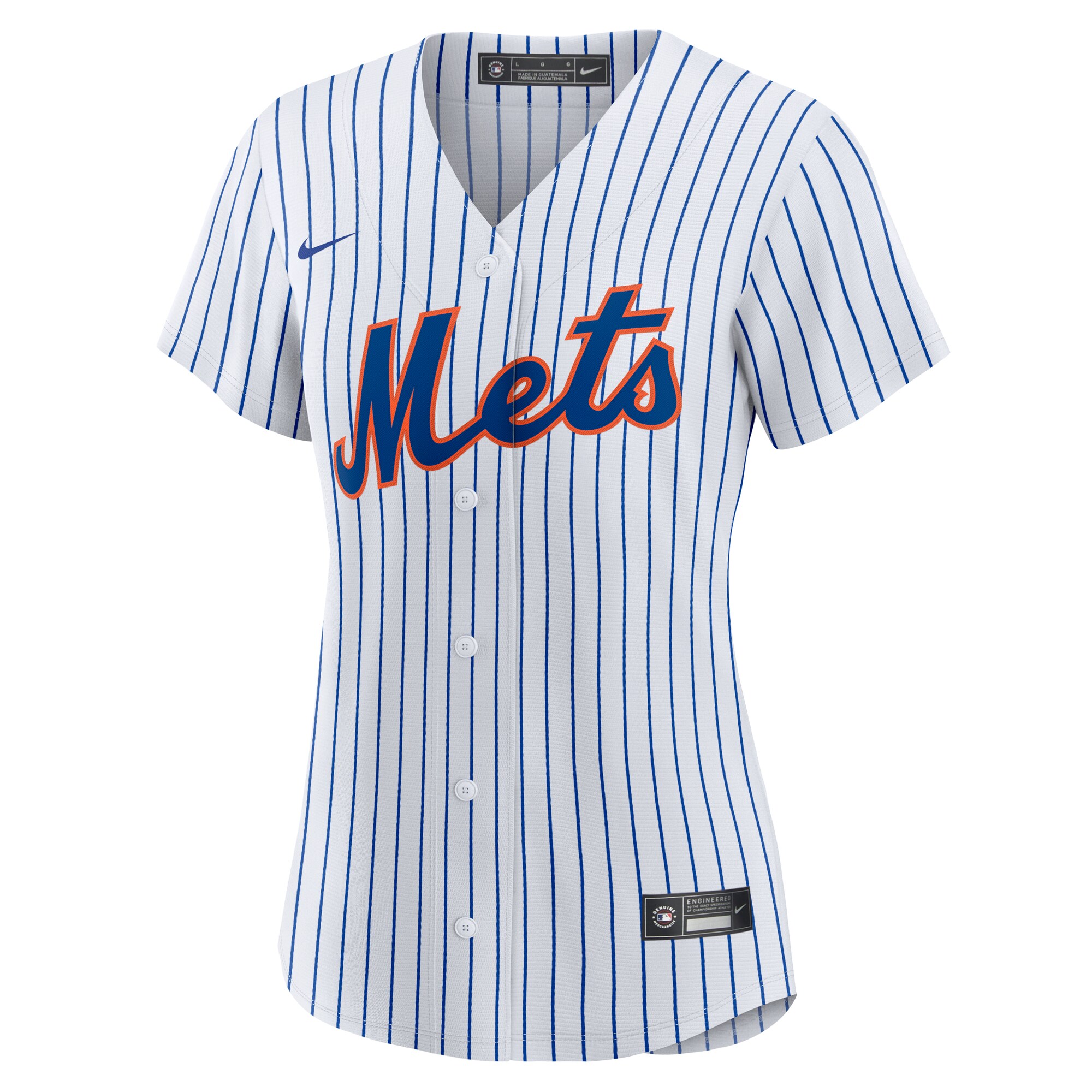 Alternative view of Women's New York Mets Jeff McNeil White Home Jersey 
