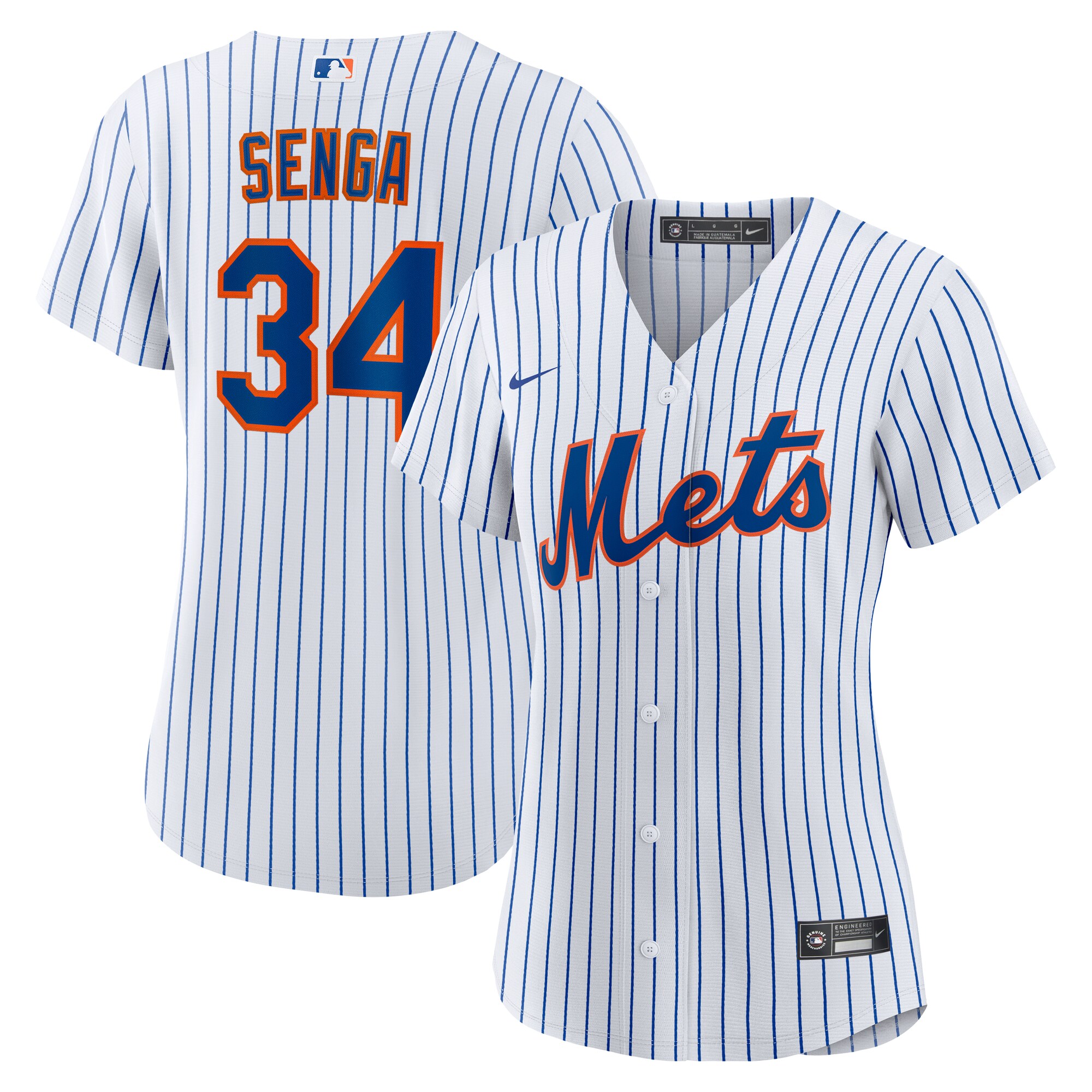 Women's New York Mets Kodai Senga White Home Jersey 