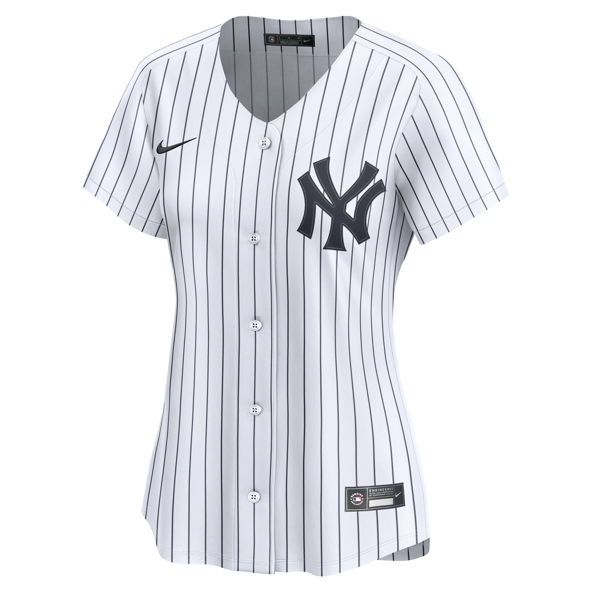 Alternative view of Women's New York Yankees Aaron Judge White Home Limited Player Jersey 