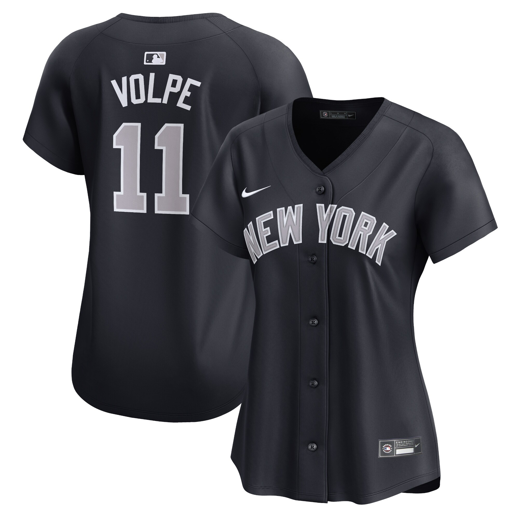 Women's New York Yankees Anthony Volpe Navy Alternate Limited Player Jersey 