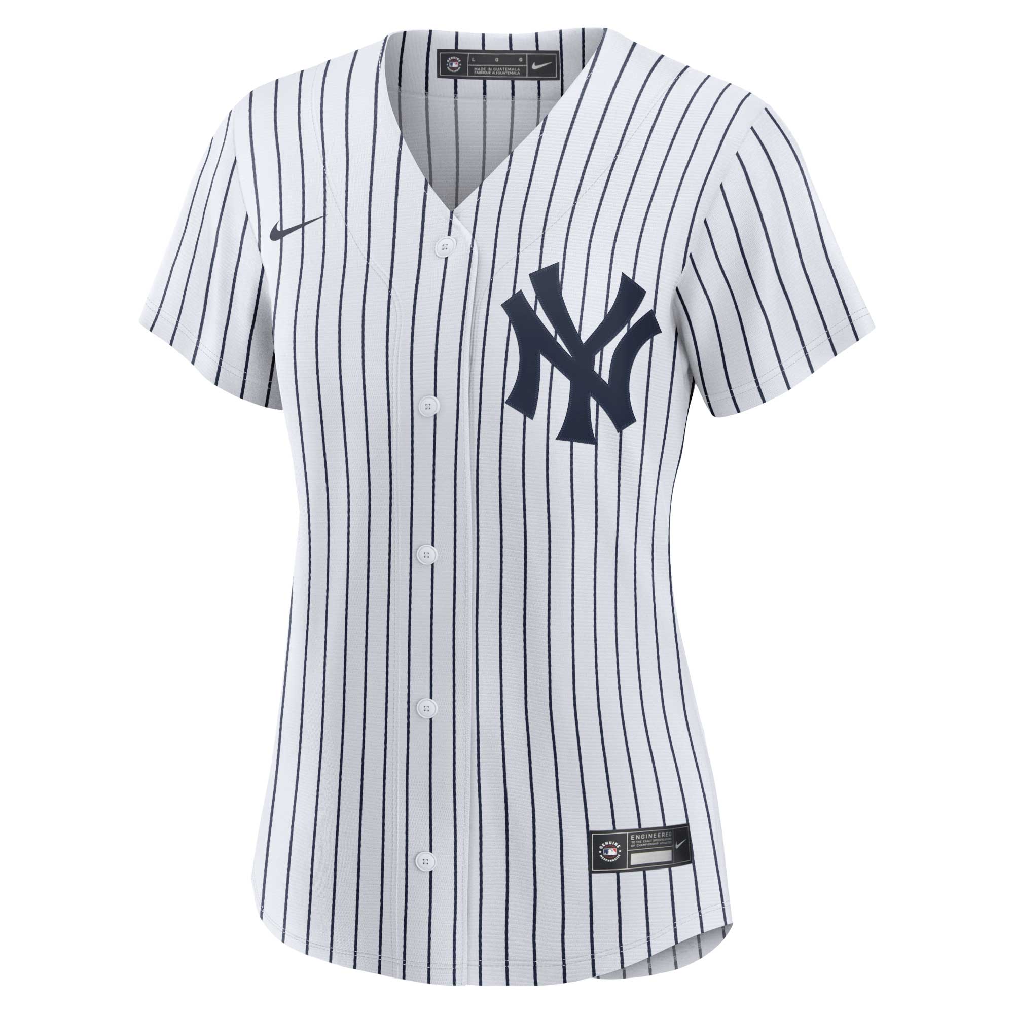 Alternative view of Women's New York Yankees Anthony Volpe White Home Player Jersey 
