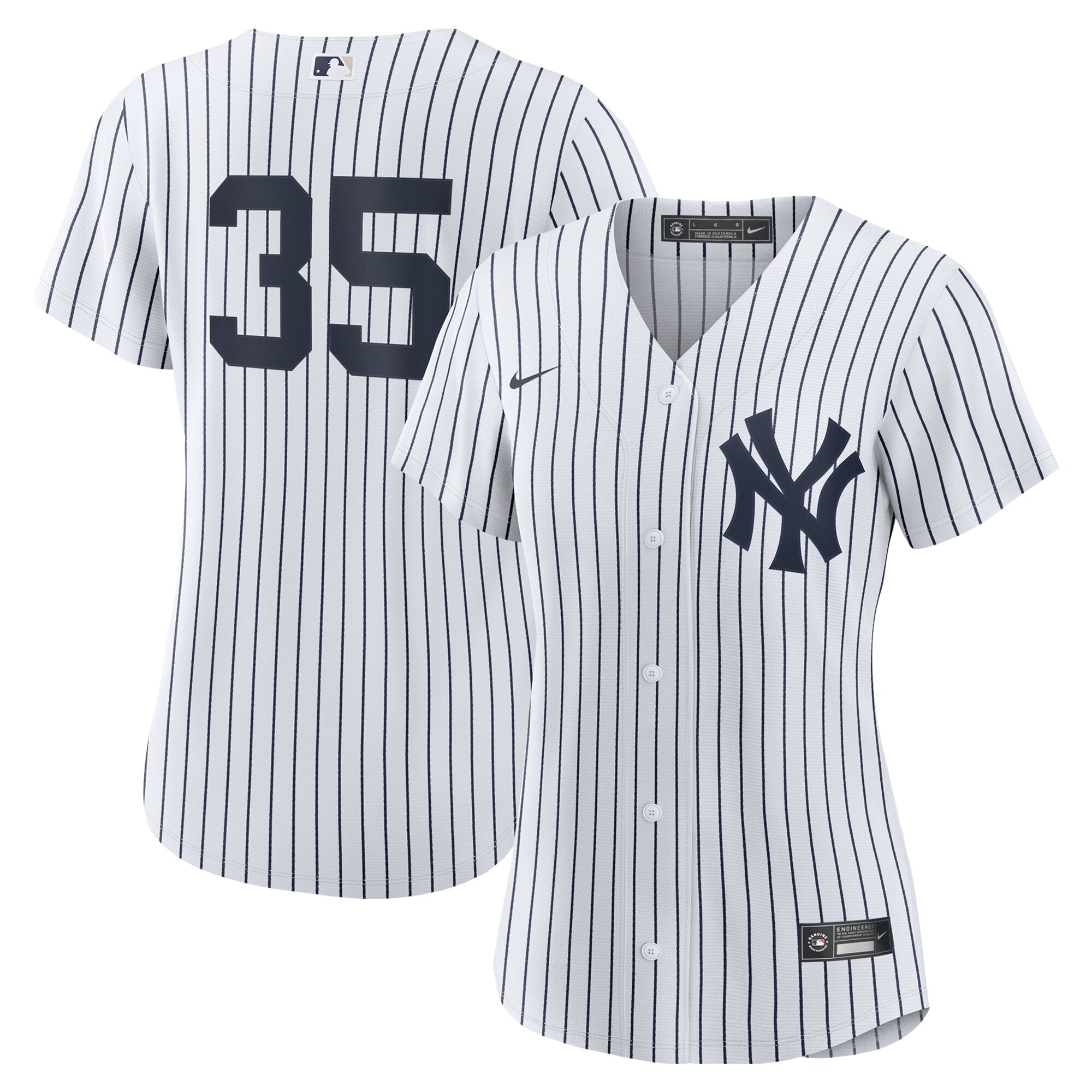 Women's New York Yankees Cody Bellinger White Home Player Jersey 