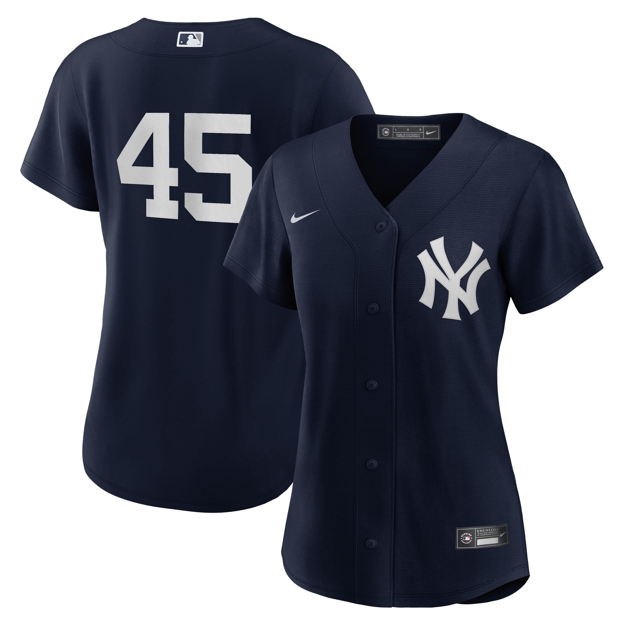 Women's New York Yankees Gerrit Cole Navy Alternate Player Jersey 