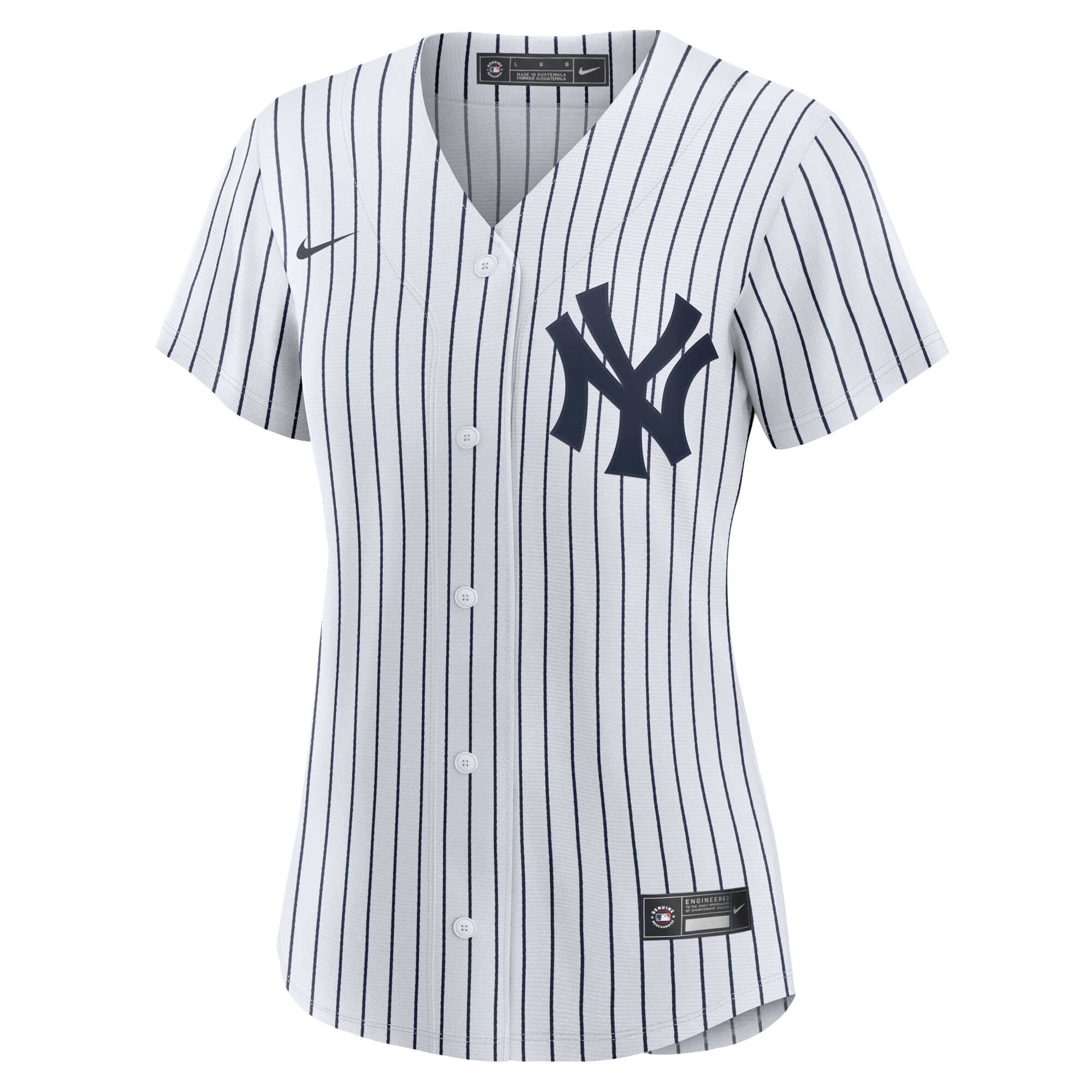 Alternative view of Women's New York Yankees Jazz Chisholm Jr. White Home Jersey 