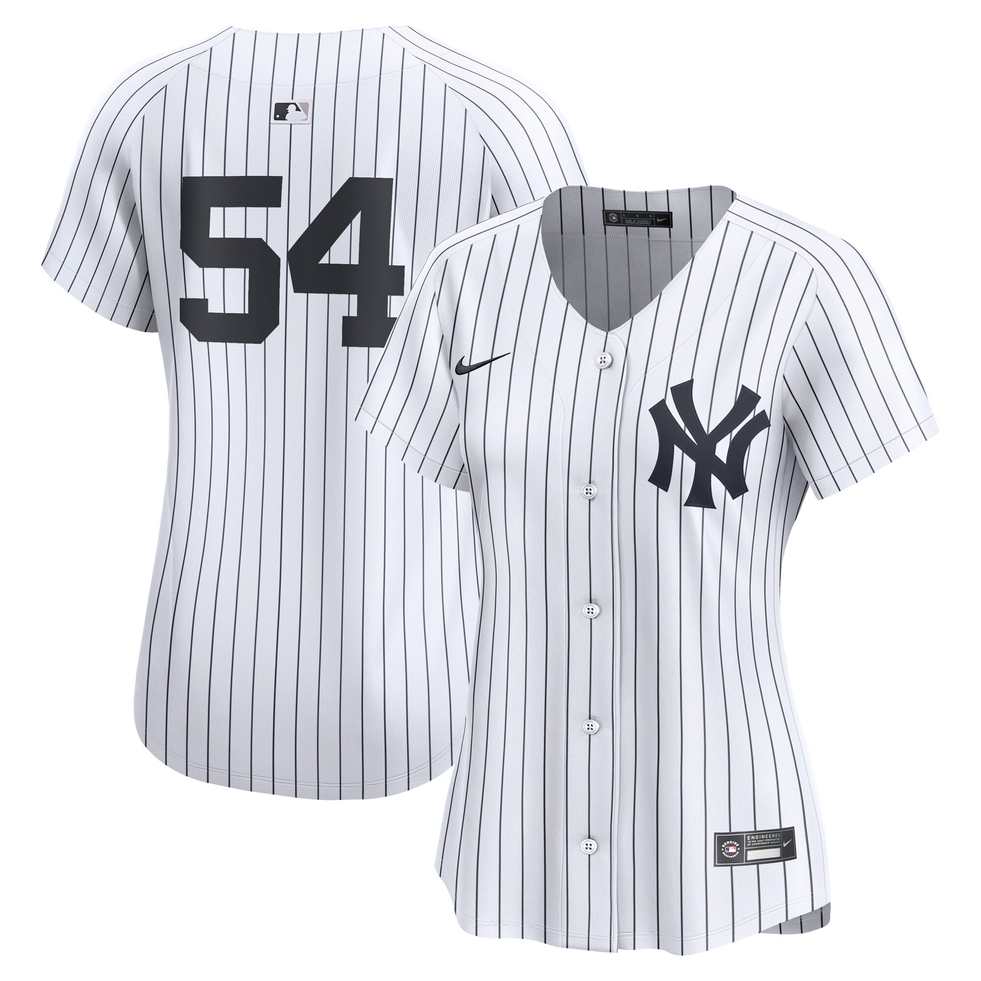 Women's New York Yankees Max Fried White Home Limited Player Jersey 