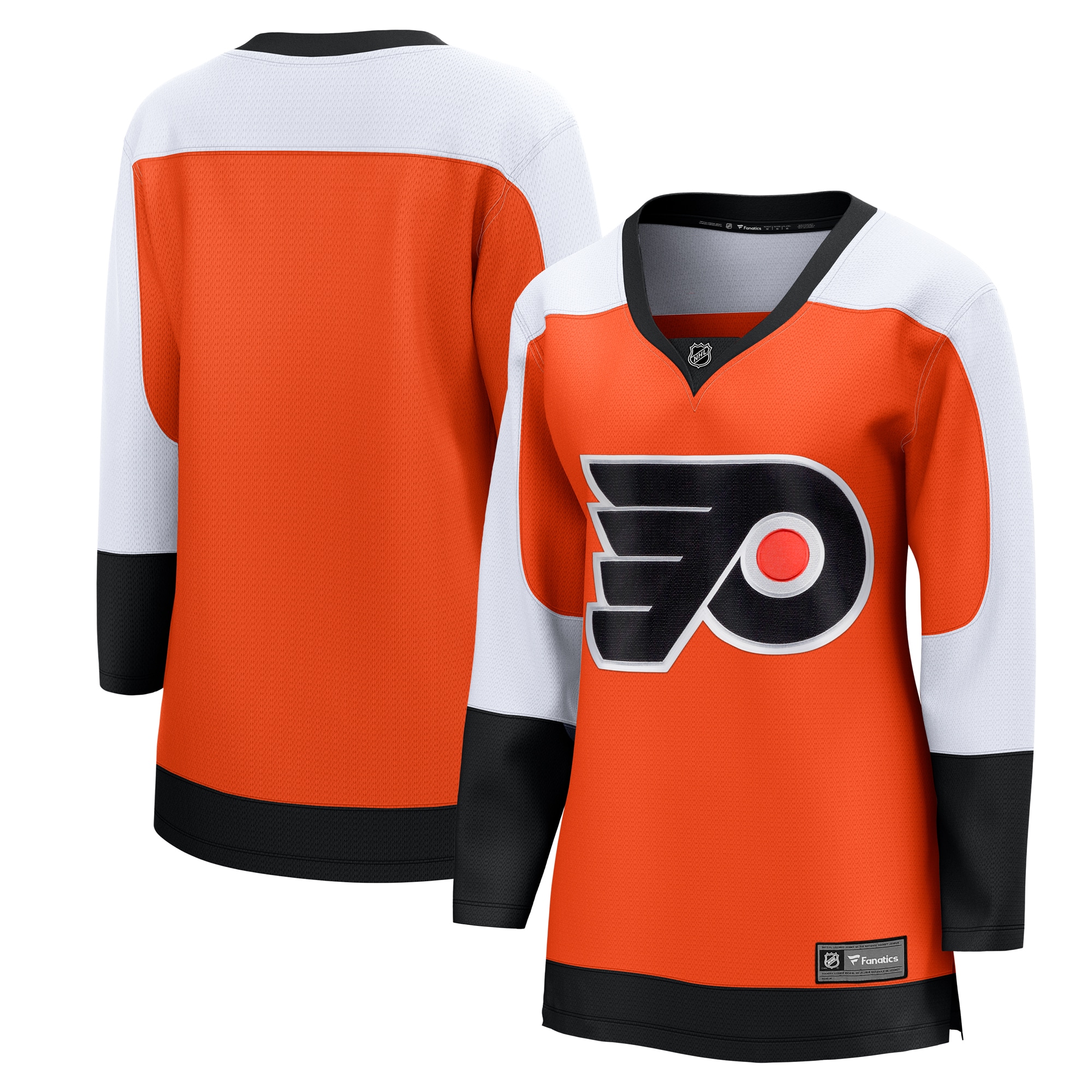 Women's Philadelphia Flyers Burnt Orange Home Premier Breakaway Jersey - JS982 