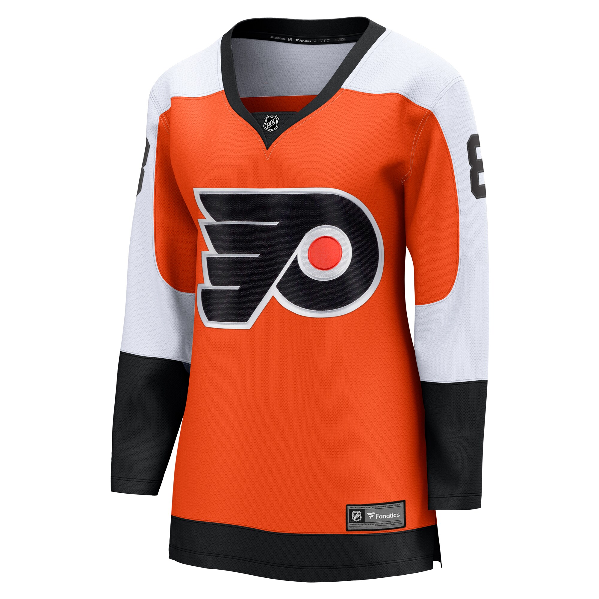 Alternative view of Women's Philadelphia Flyers Cam York Orange Home Breakaway Player Jersey - JS139 