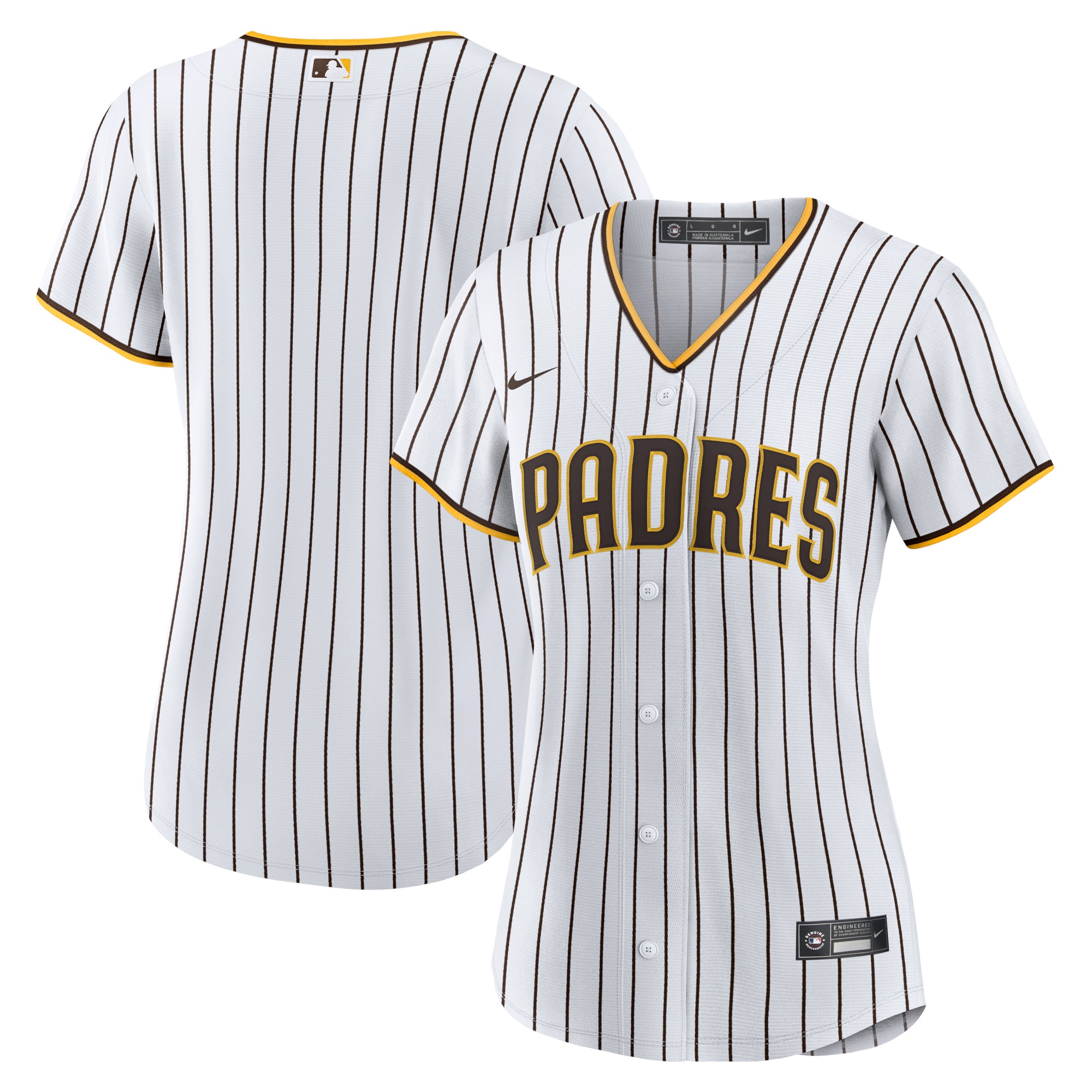 Women's San Diego Padres White Home Team Jersey 