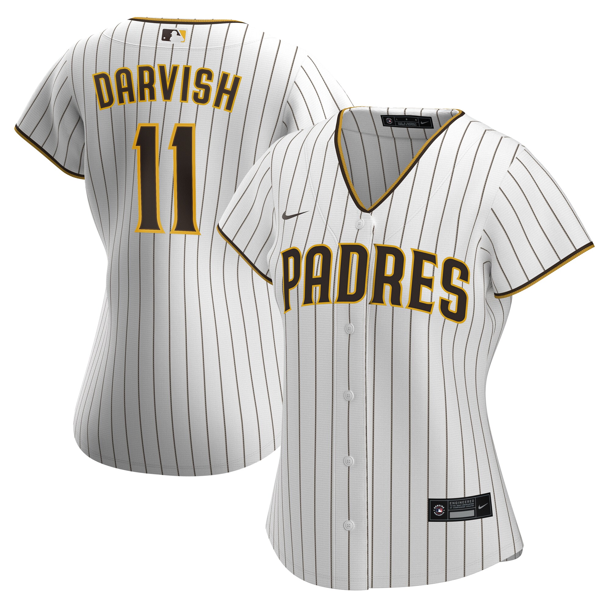 Women's San Diego Padres Yu Darvish White Home Jersey 