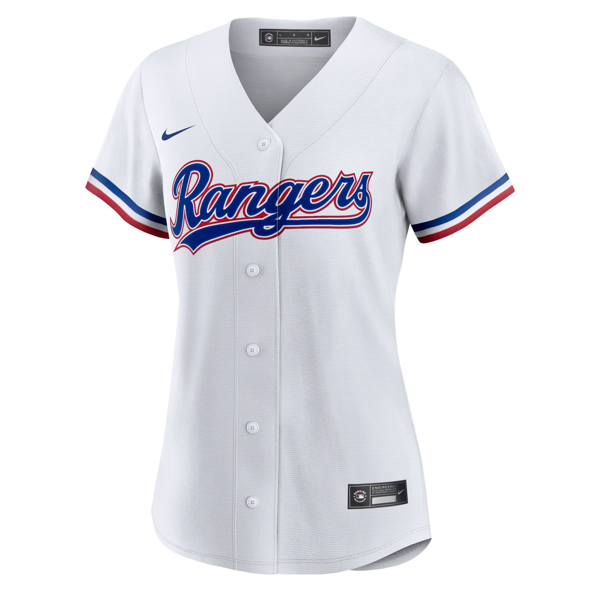 Alternative view of Women's Texas Rangers Corey Seager White Home Player Jersey - JS719 