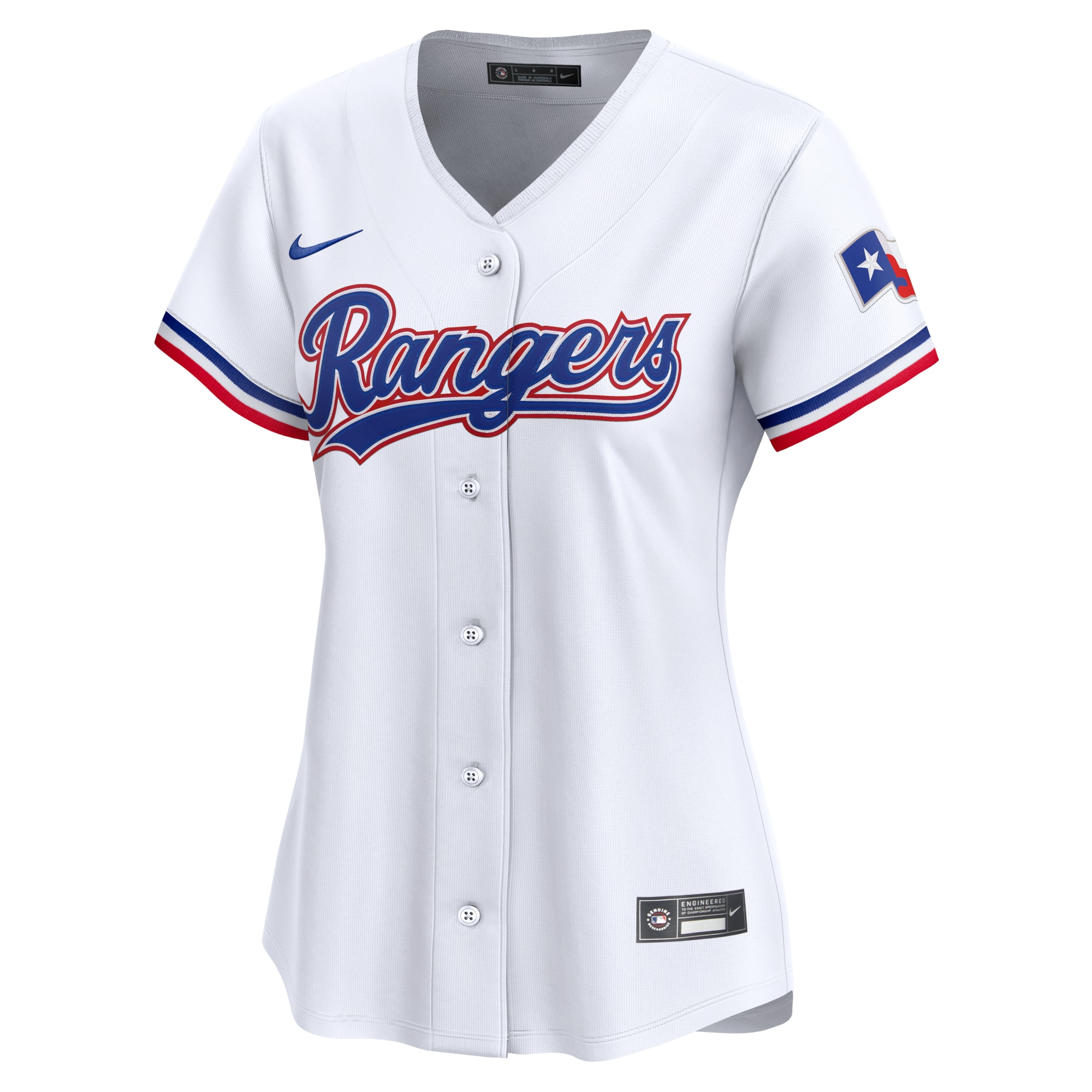 Alternative view of Women's Texas Rangers Jon Gray White Home Limited Player Jersey - JS273 
