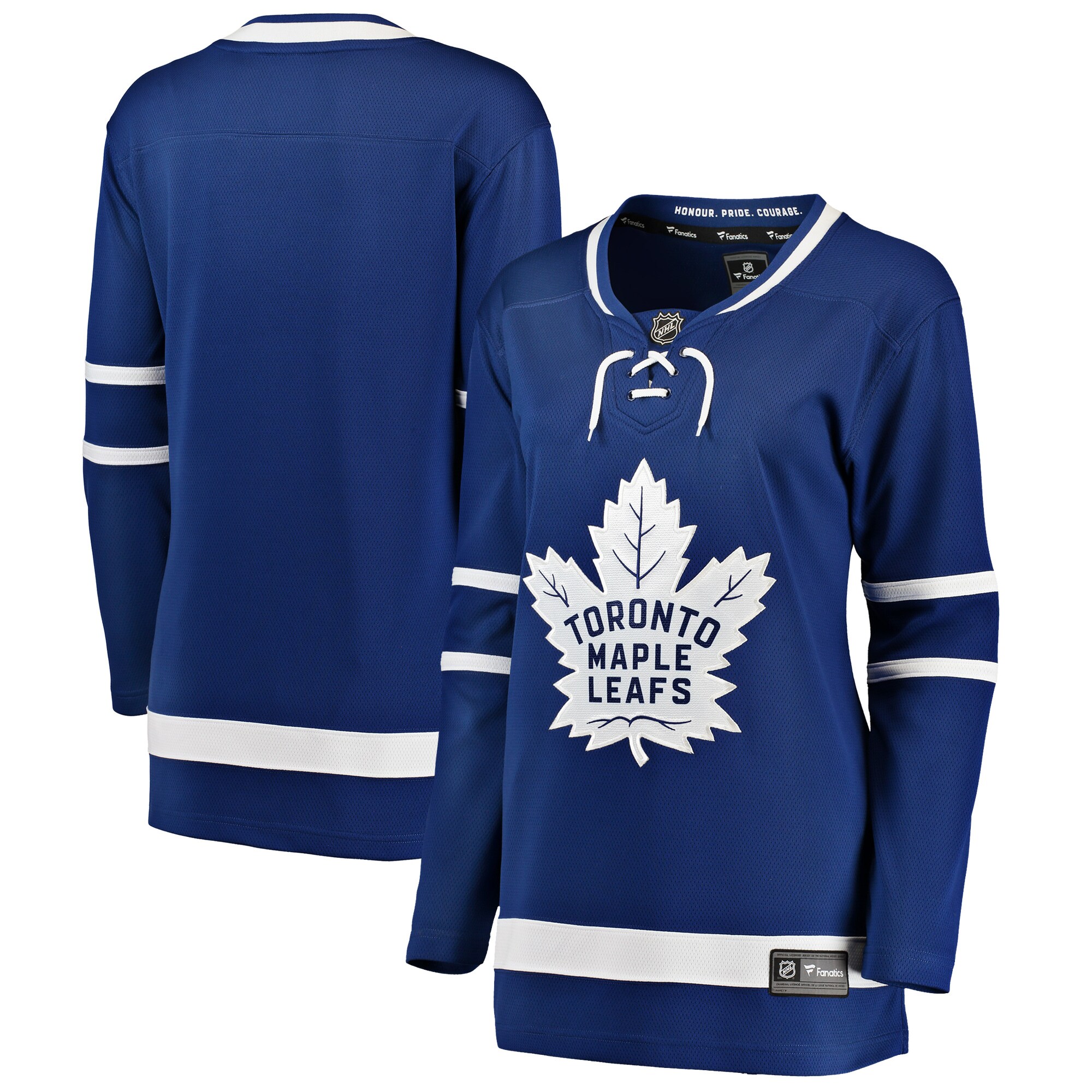 Women's Toronto Maple Leafs Blue Breakaway Home Jersey - JS915 
