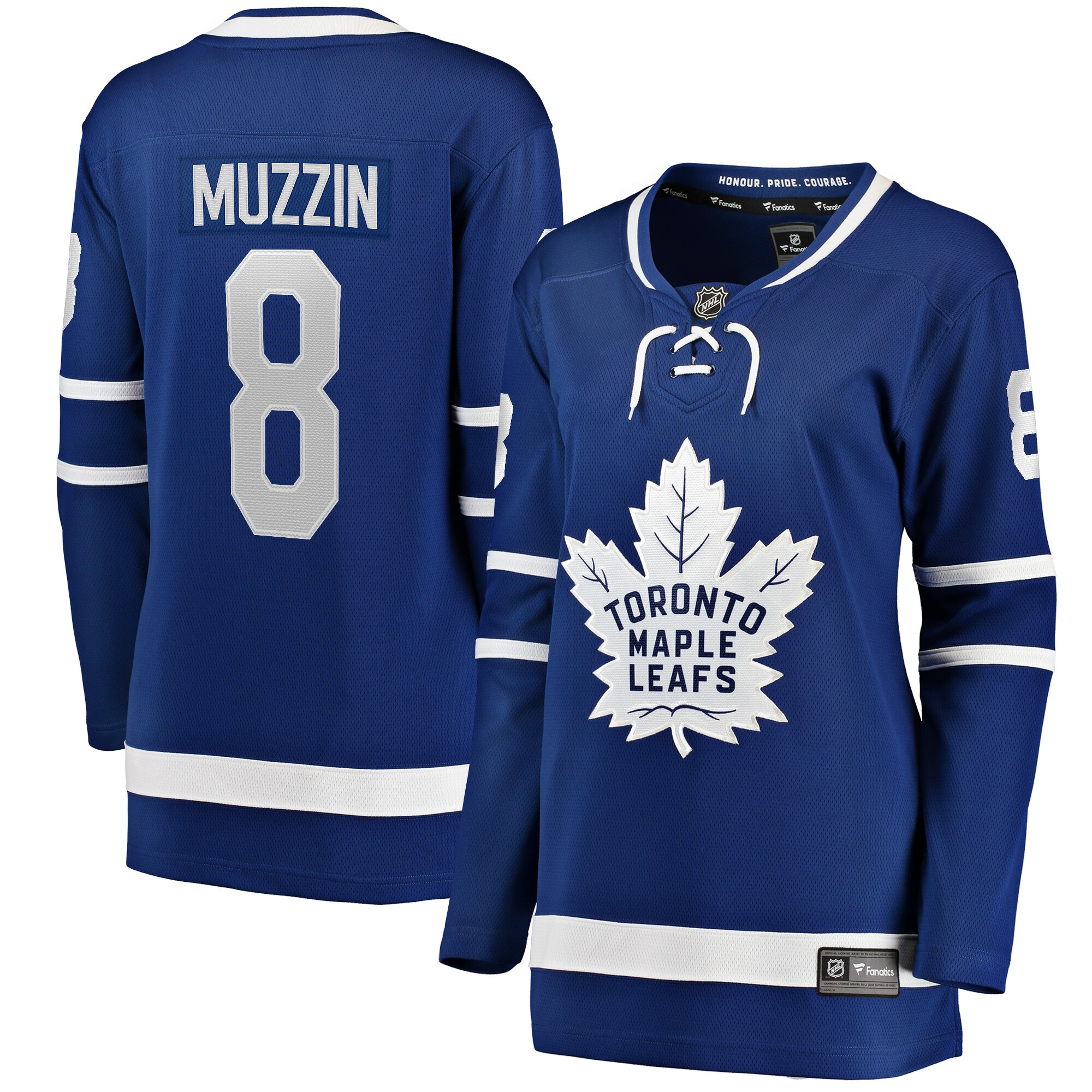Women's Toronto Maple Leafs Jake Muzzin Blue Home Breakaway Player Jersey - JS324 