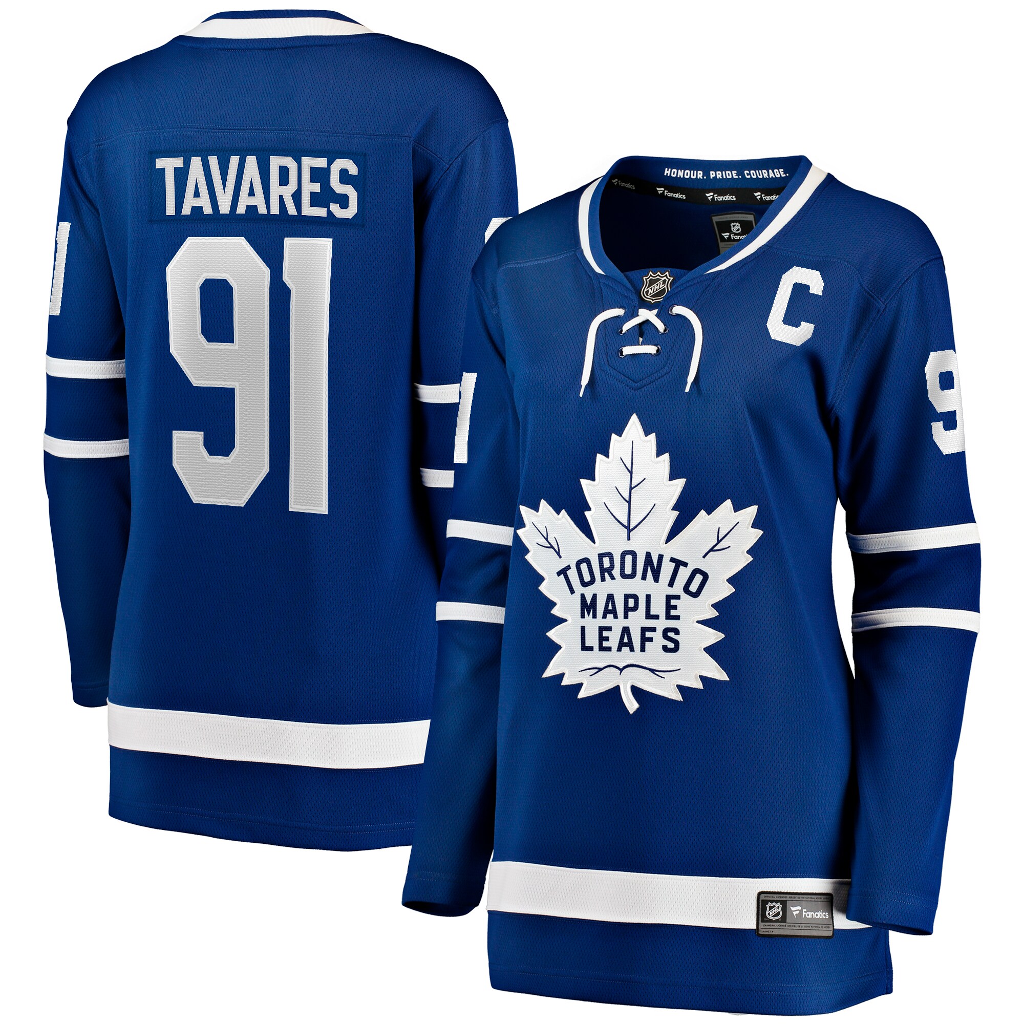 Women's Toronto Maple Leafs John Tavares Blue Home Breakaway Player Jersey - JS888 