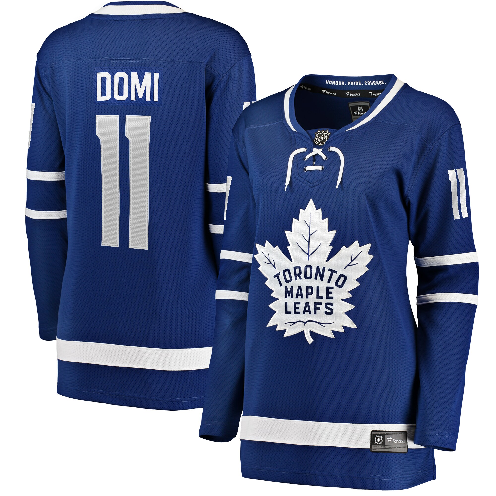 Women's Toronto Maple Leafs Max Domi Blue Home Breakaway Player Jersey - JS867 