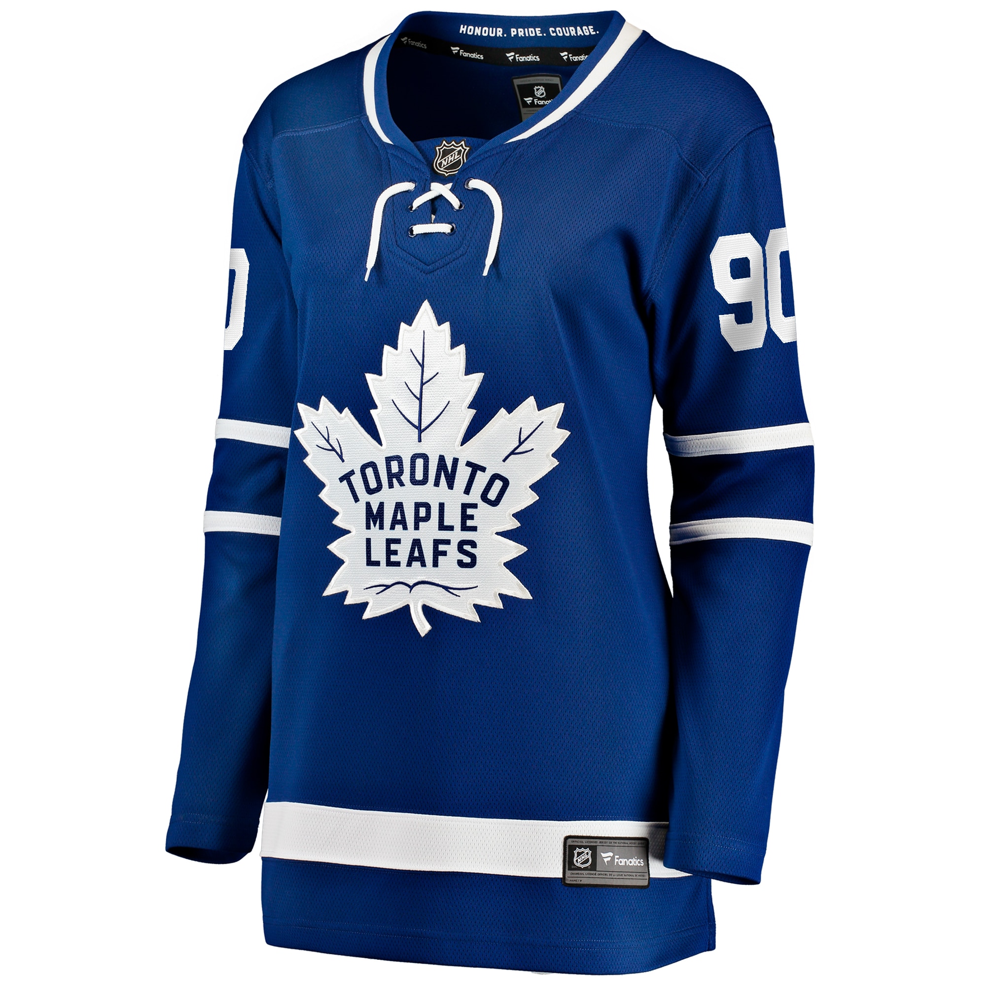 Alternative view of Women's Toronto Maple Leafs Ryan O'Reilly Blue Home Premier Breakaway Player Jersey - JS557 