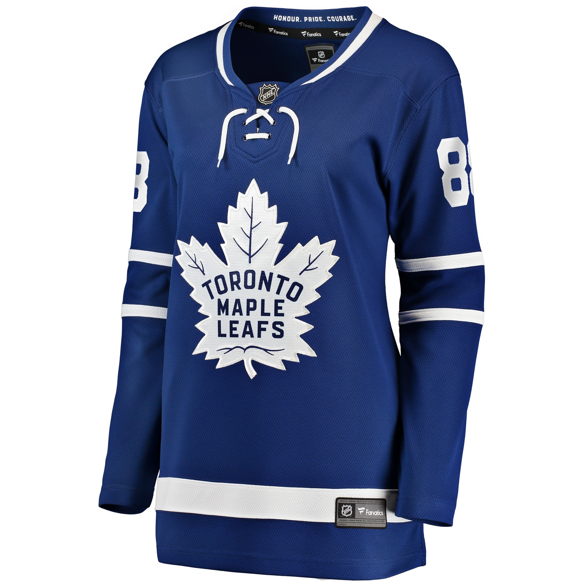Alternative view of Women's Toronto Maple Leafs William Nylander Blue Home Team Breakaway Player Jersey - JS254 
