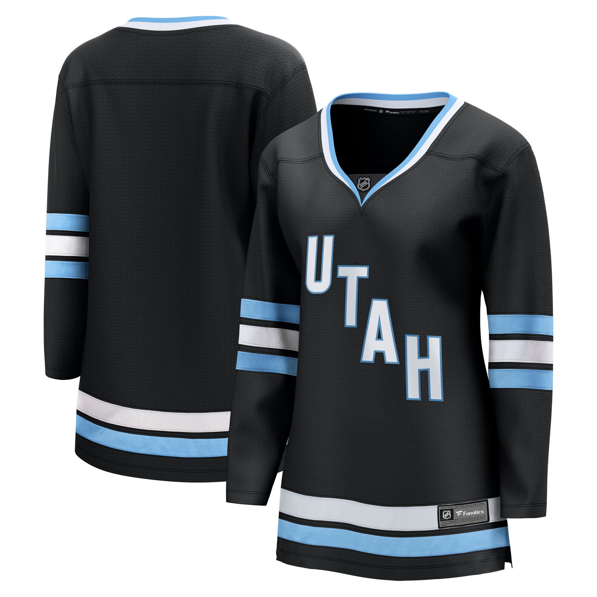 Women's Utah Hockey Club Black Premier Breakaway Home Jersey - JS686 