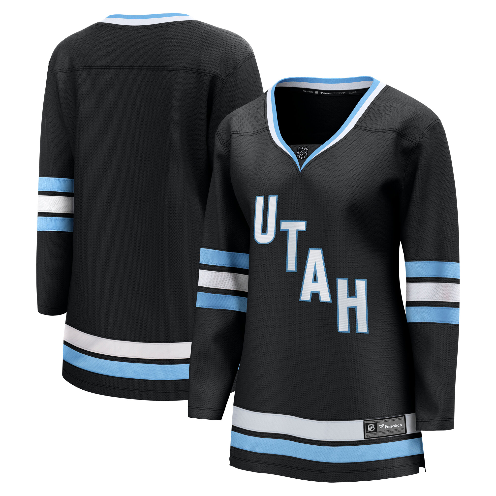 Women's Utah Hockey Club Black Premier Breakaway Home Jersey - JS733 