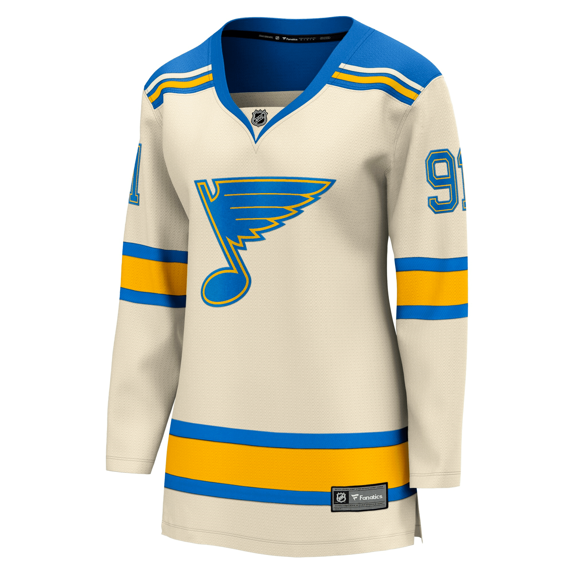 Alternative view of Women's Vladimir Tarasenko Cream St. Louis Blues 2022 Winter Classic Breakaway Player Jersey Jersey - JS162 