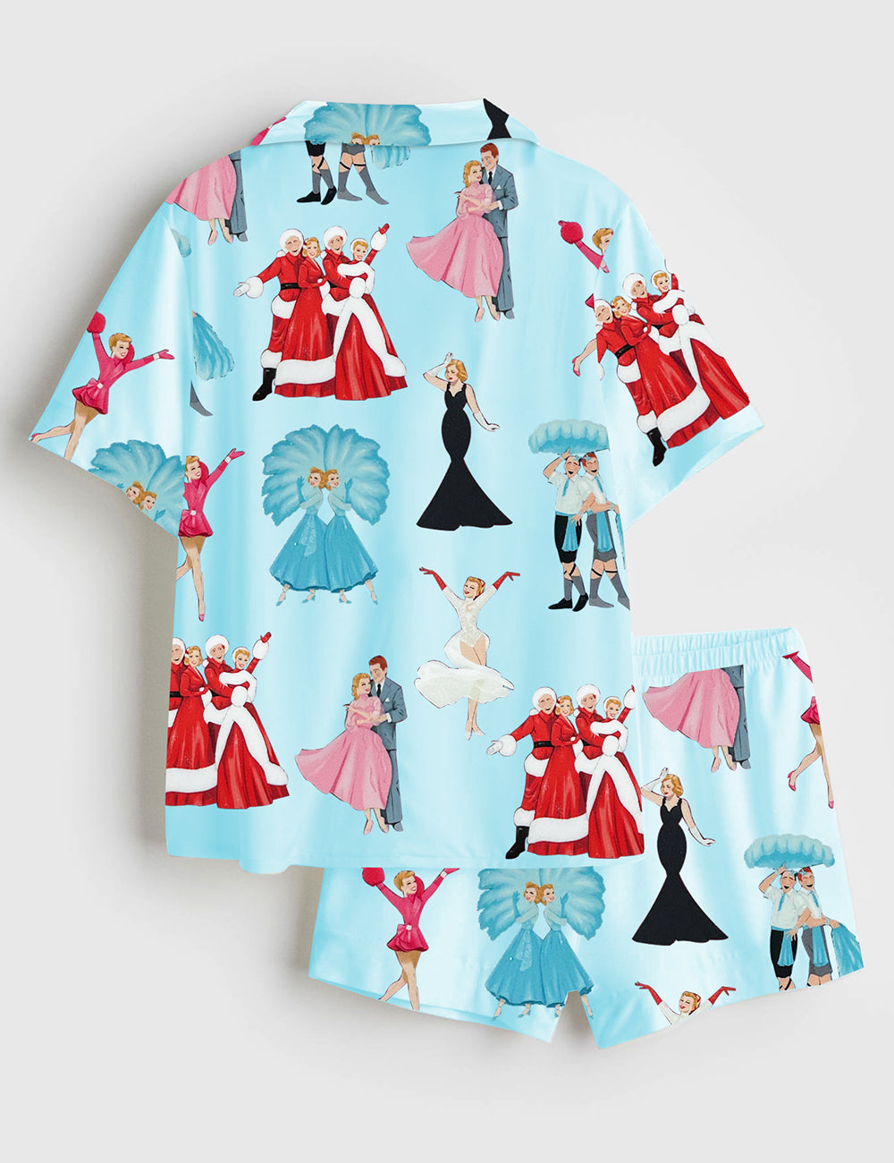 Alternative view of Women's White Christmas Movie Pajama Set