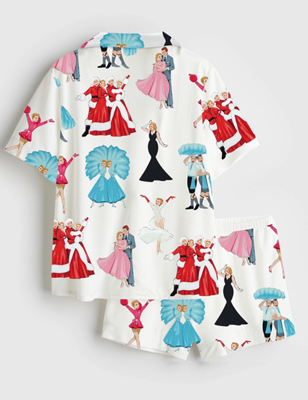 Alternative view of Women's White Christmas Pajama Set