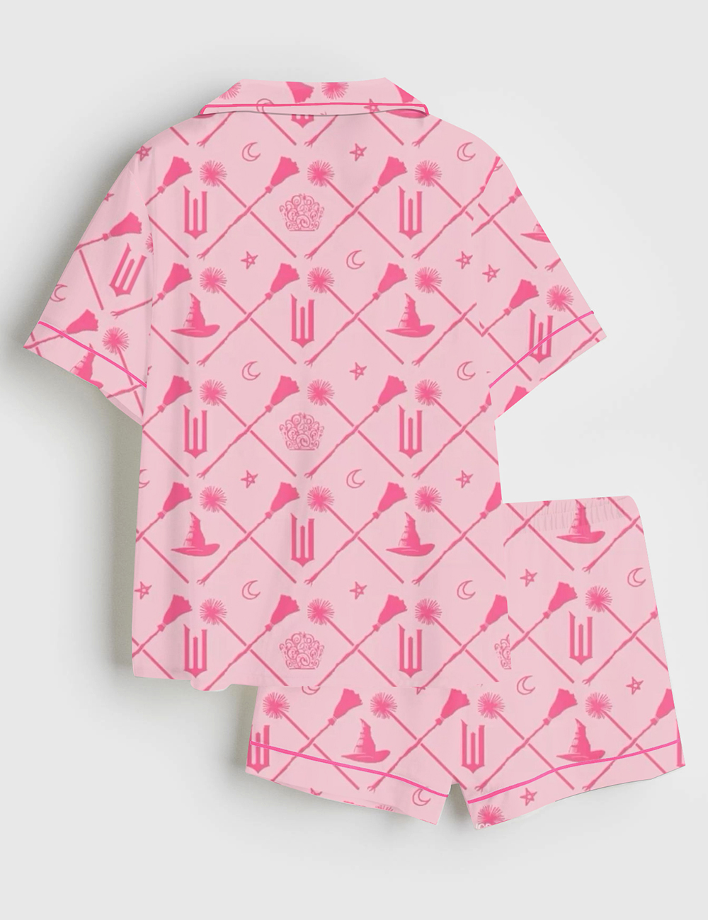 Alternative view of Women's Wicked Short Sleeve Satin Pajama Set