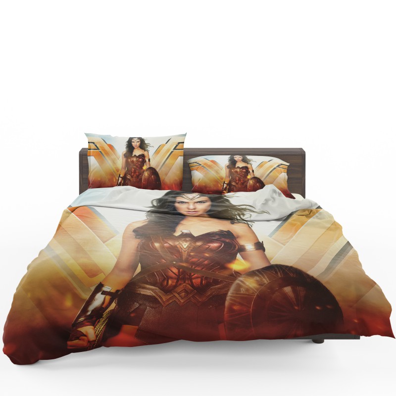 Wonder Woman Rise Of The Warrior Movie Bedding Set - Custom Bedding Set
