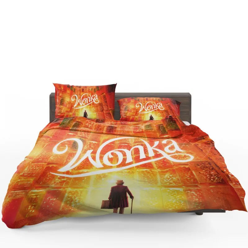 Wonkas Golden Adventure Sweet Tale Bedding Set - Custom Bedding Set