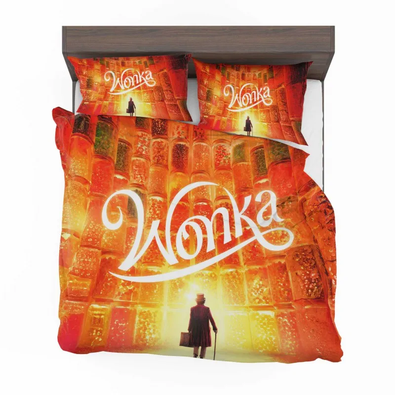 Alternative view of Wonkas Golden Adventure Sweet Tale Bedding Set - Custom Bedding Set