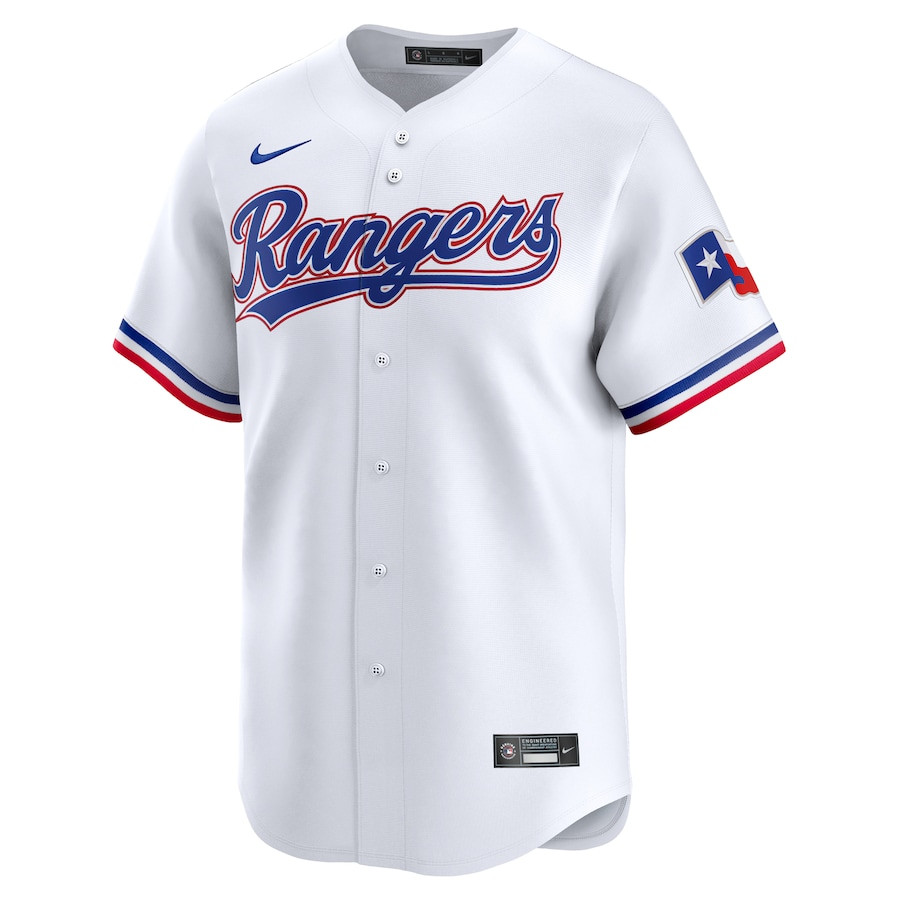 Alternative view of Wyatt Langford 36 Texas Rangers Home Limited Men Jersey - White - JS777 