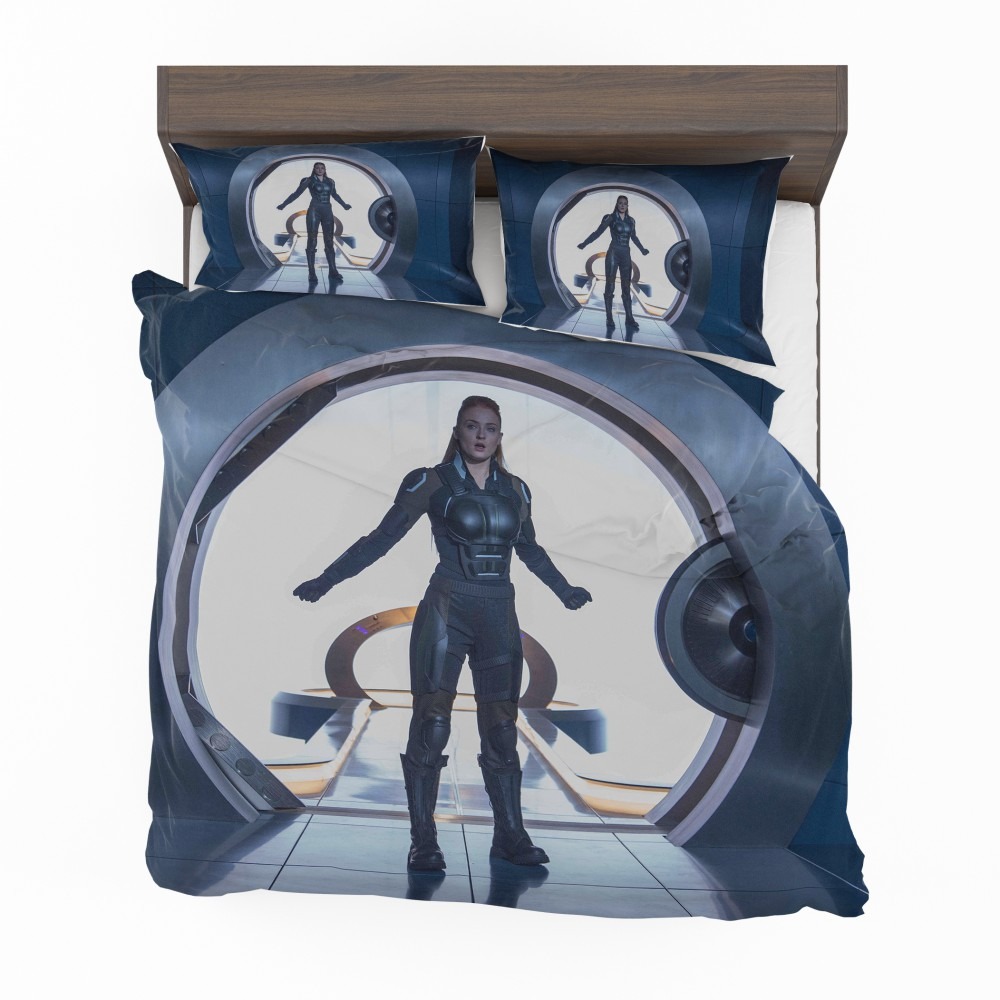 Alternative view of X-Men Apocalypse Movie Jean Grey Sophie Turner Bedding Set - Custom Bedding Set