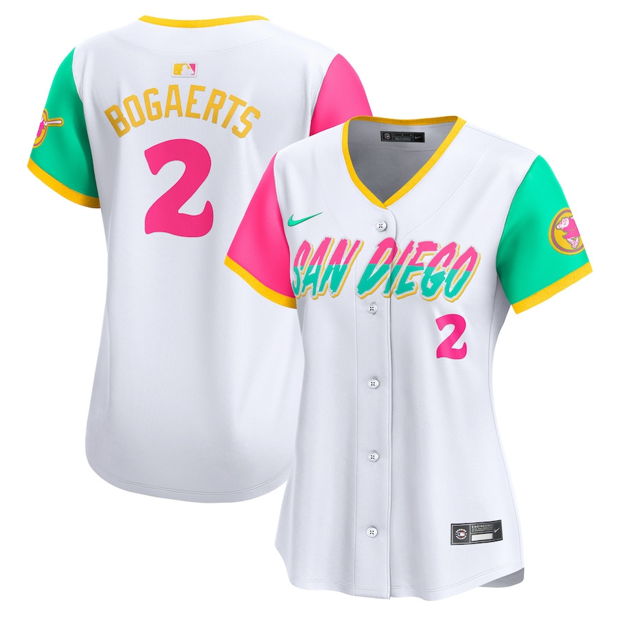 Xander Bogaerts 2 San Diego Padres City Connect Limited Women Jersey - White 