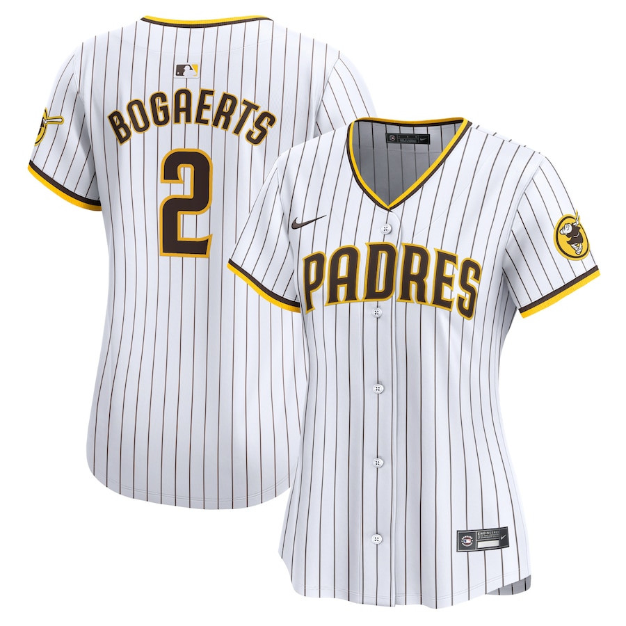 Xander Bogaerts 2 San Diego Padres Women's Home Limited Player Jersey - White 